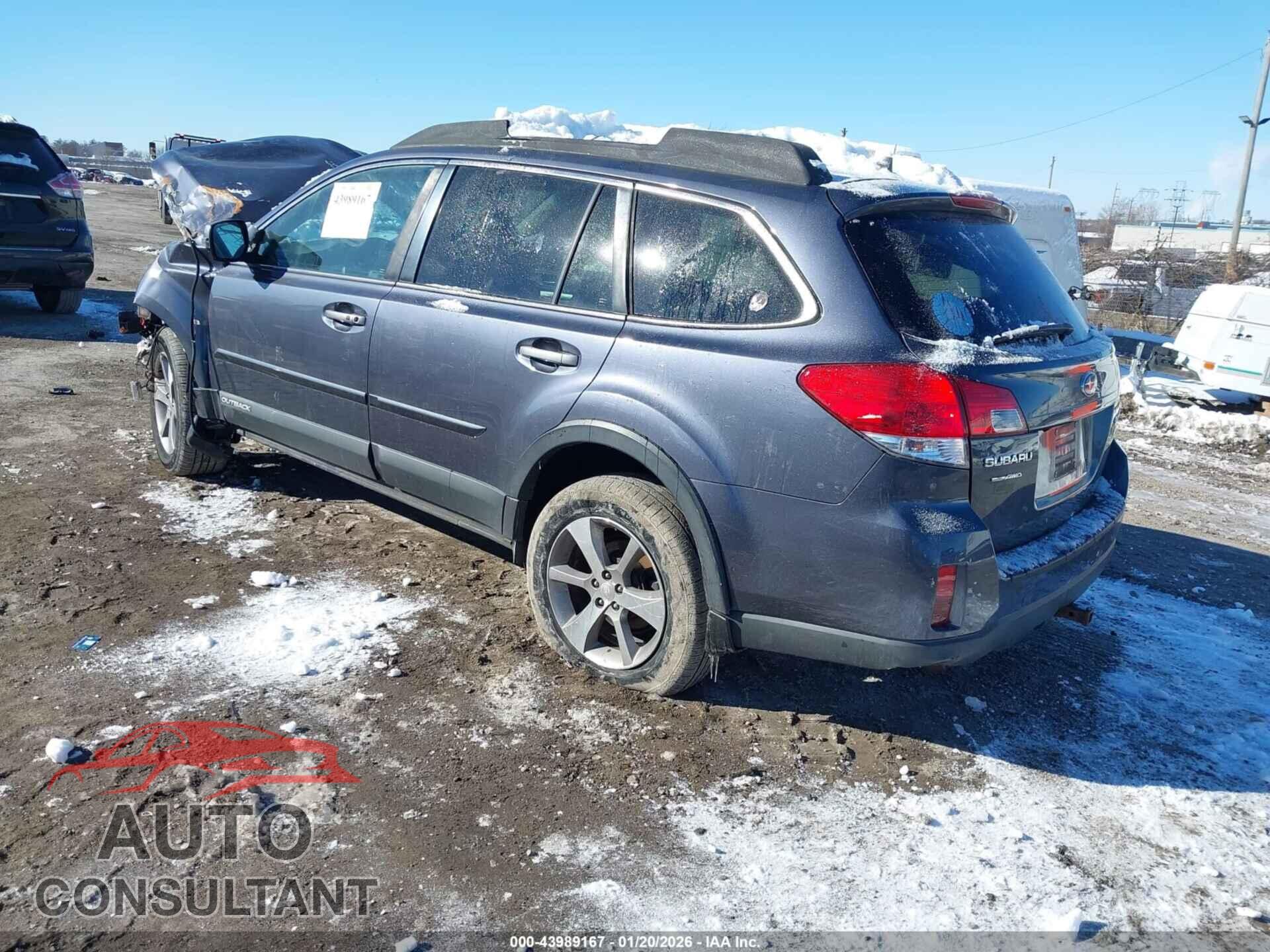 SUBARU OUTBACK 2014 - 4S4BRBPC4E3306453