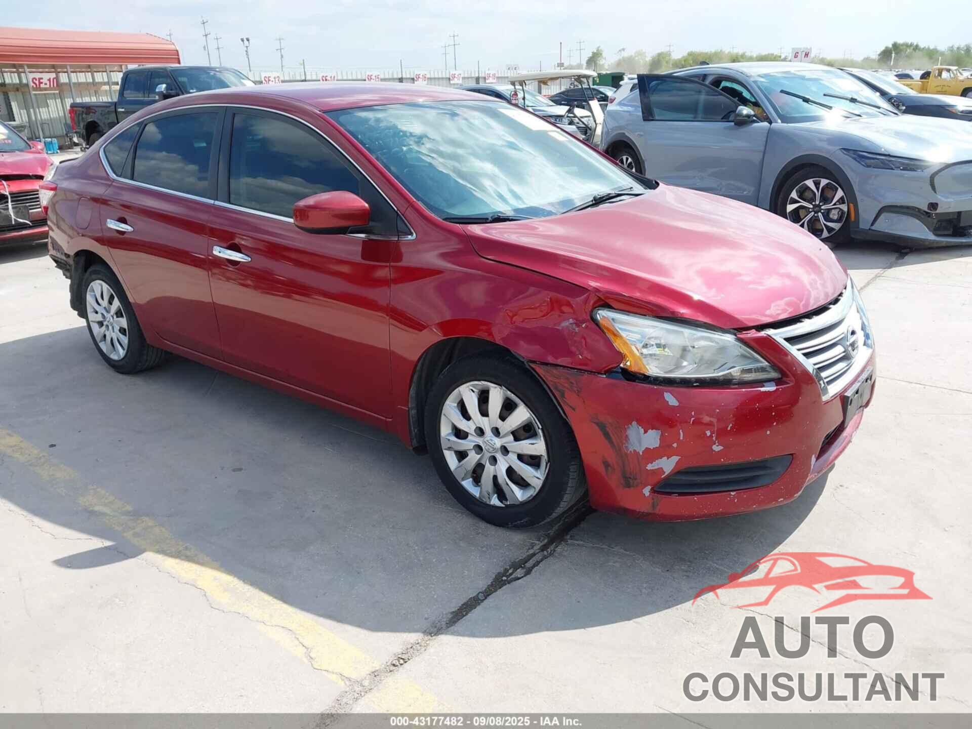 NISSAN SENTRA 2015 - 3N1AB7AP1FL695087