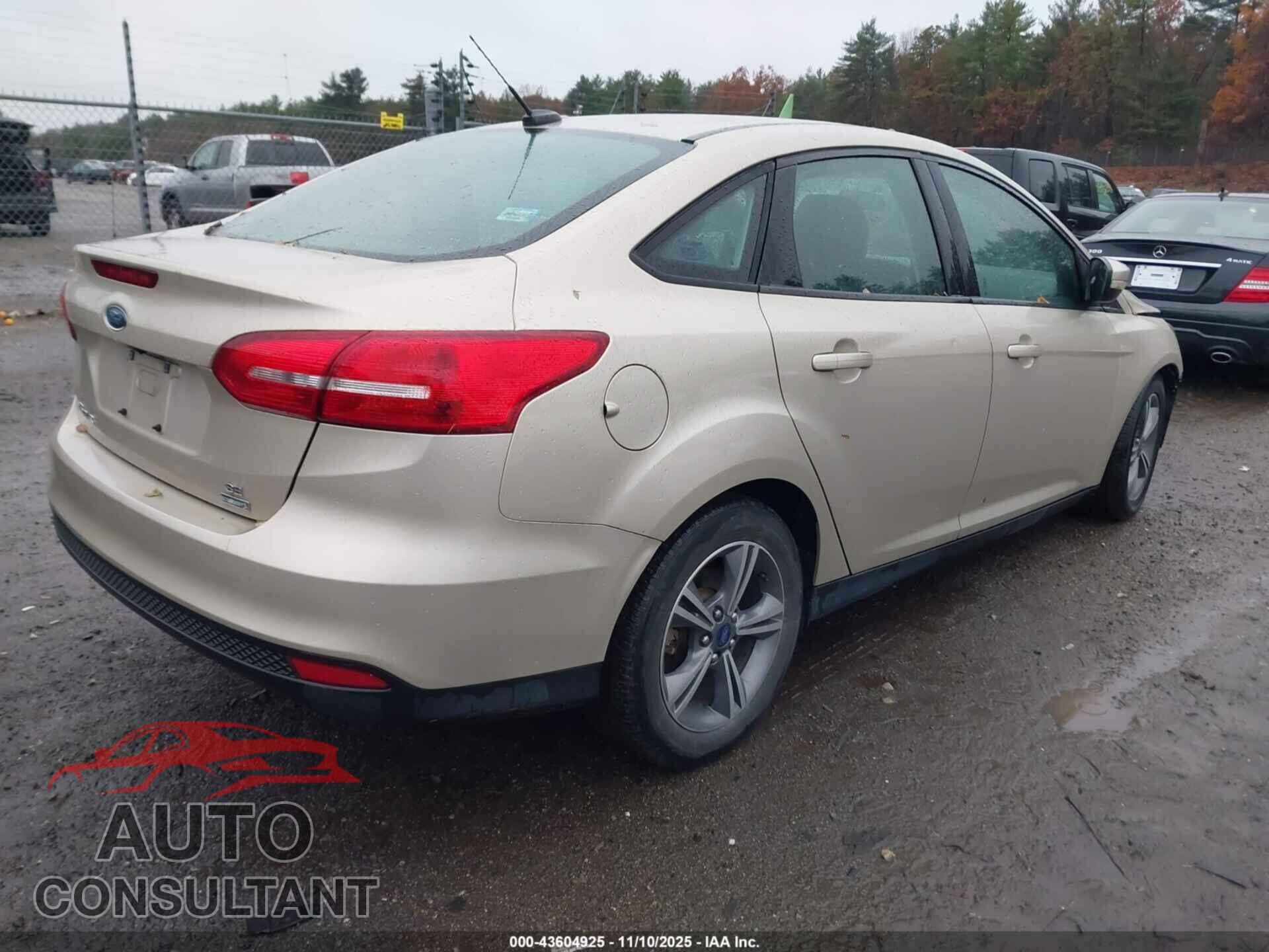 FORD FOCUS 2017 - 1FADP3FE3HL289053