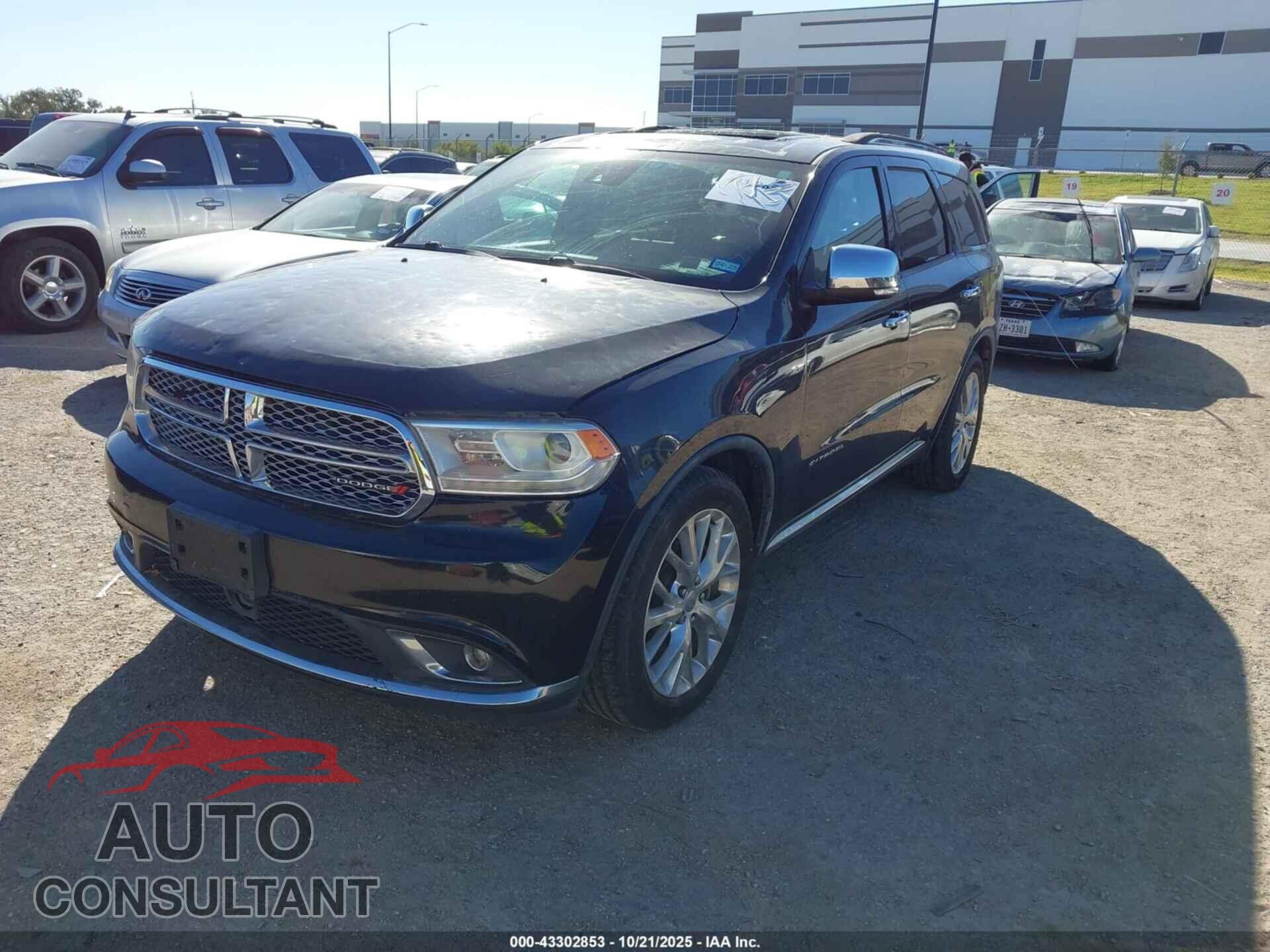 DODGE DURANGO 2014 - 1C4SDHET6EC286540