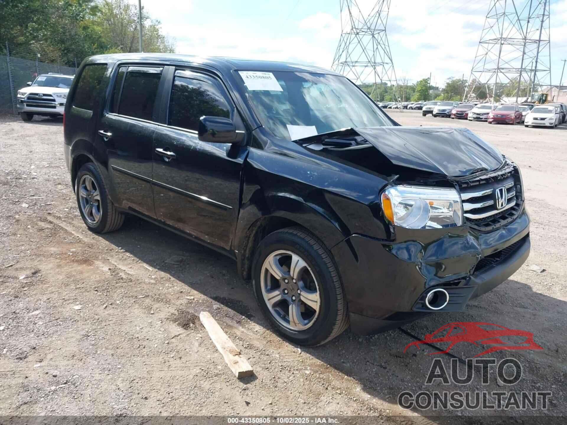 HONDA PILOT 2015 - 5FNYF4H38FB063042