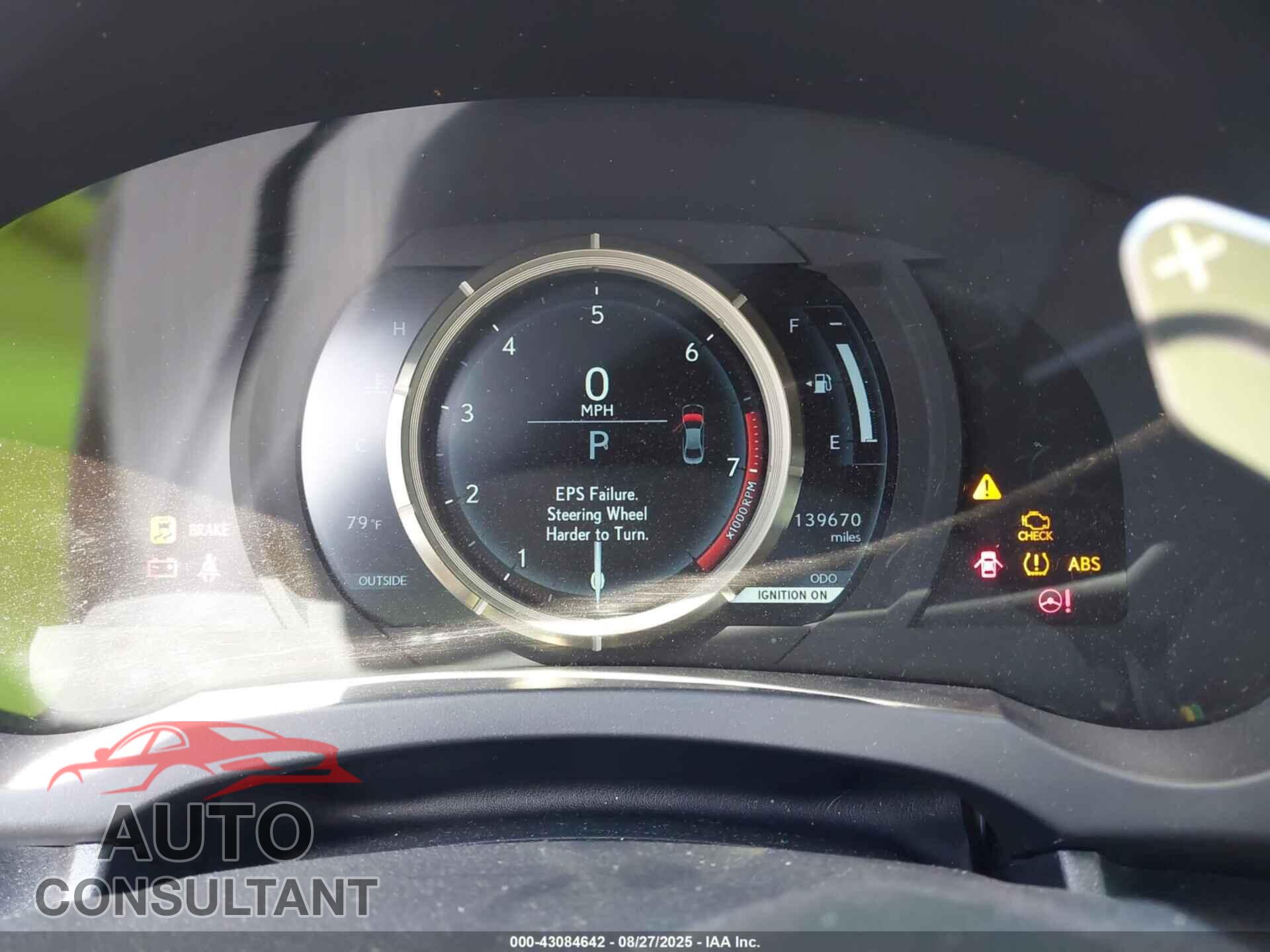 LEXUS IS 250 2014 - JTHCF1D27E5006237
