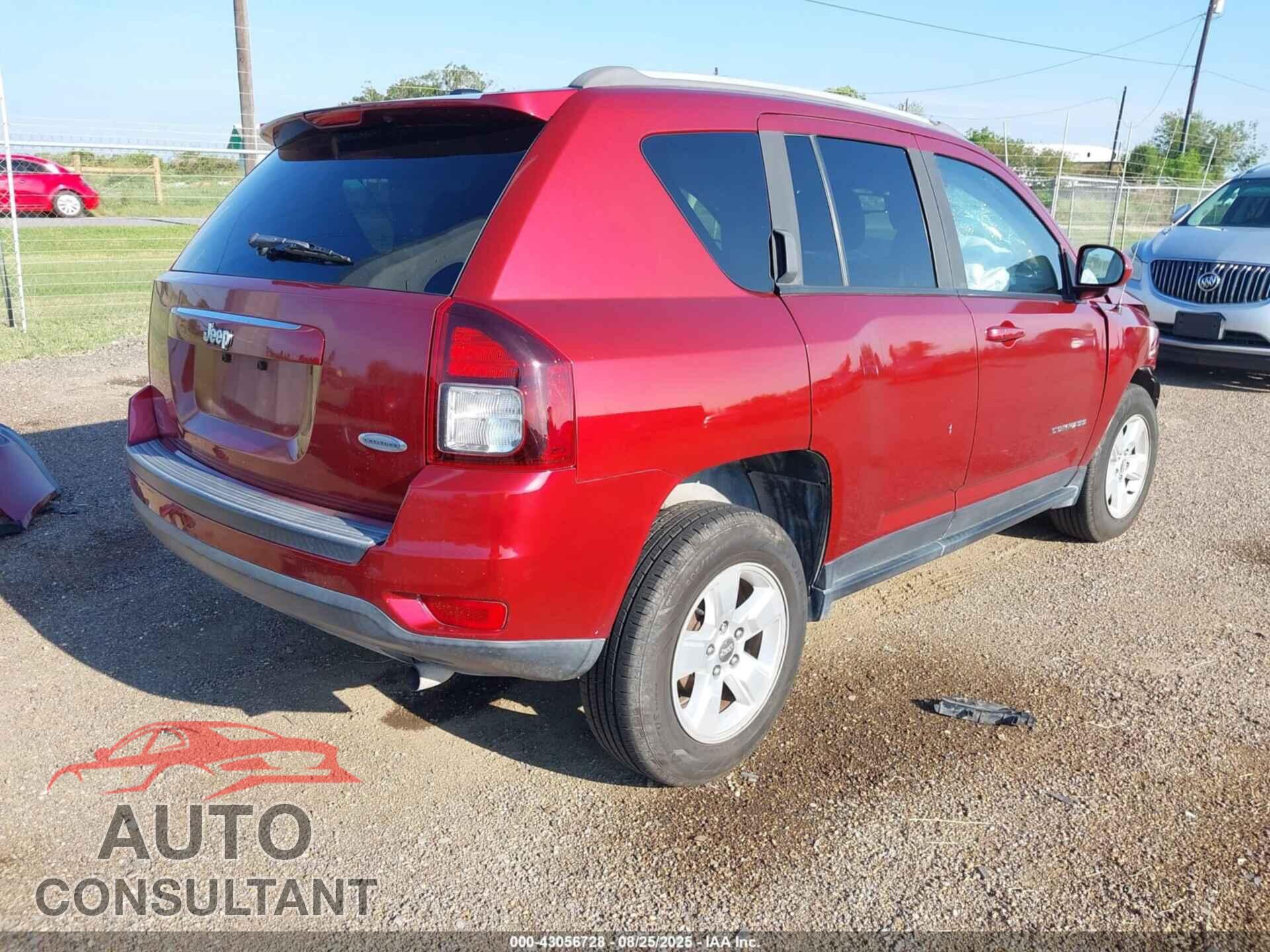 JEEP COMPASS 2017 - 1C4NJCEAXHD116543