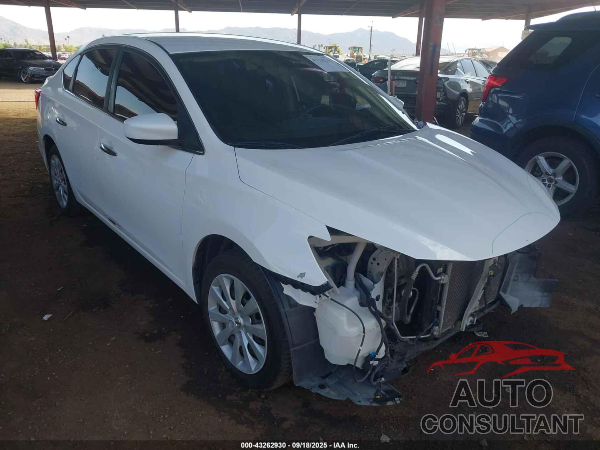 NISSAN SENTRA 2017 - 3N1AB7AP4HL662183