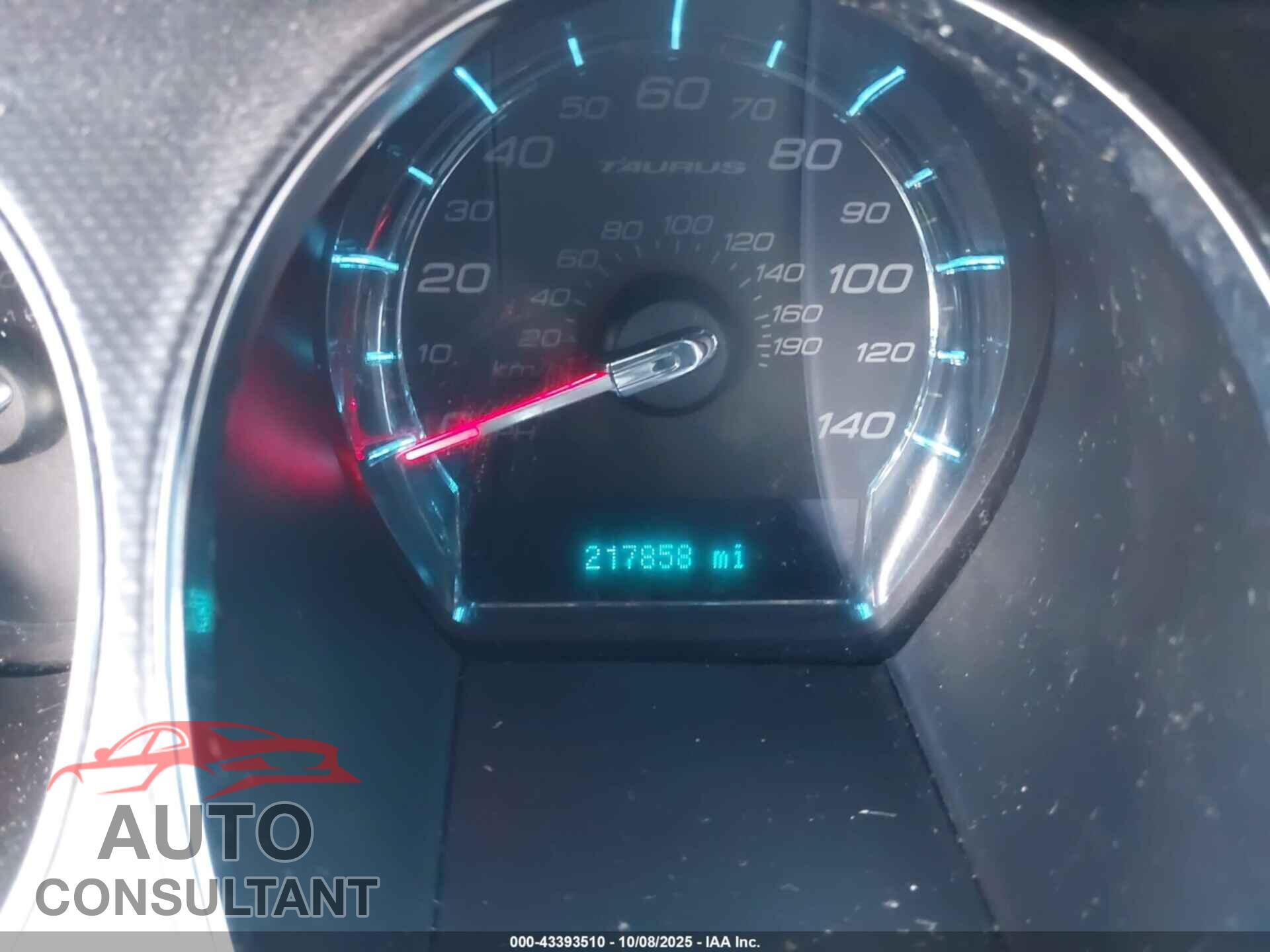 FORD TAURUS 2011 - 1FAHP2EW9BG100332