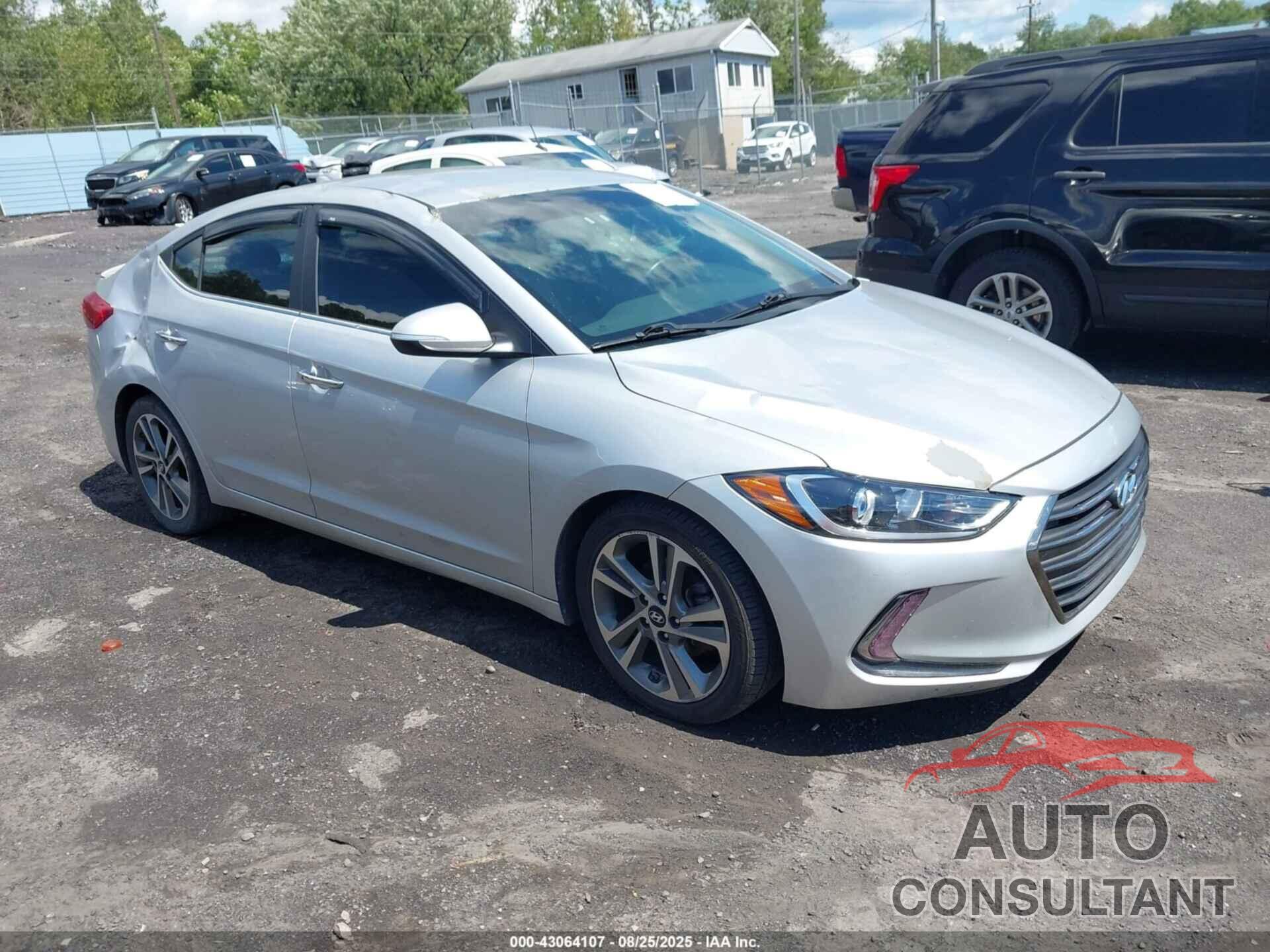 HYUNDAI ELANTRA 2017 - 5NPD84LF4HH093928