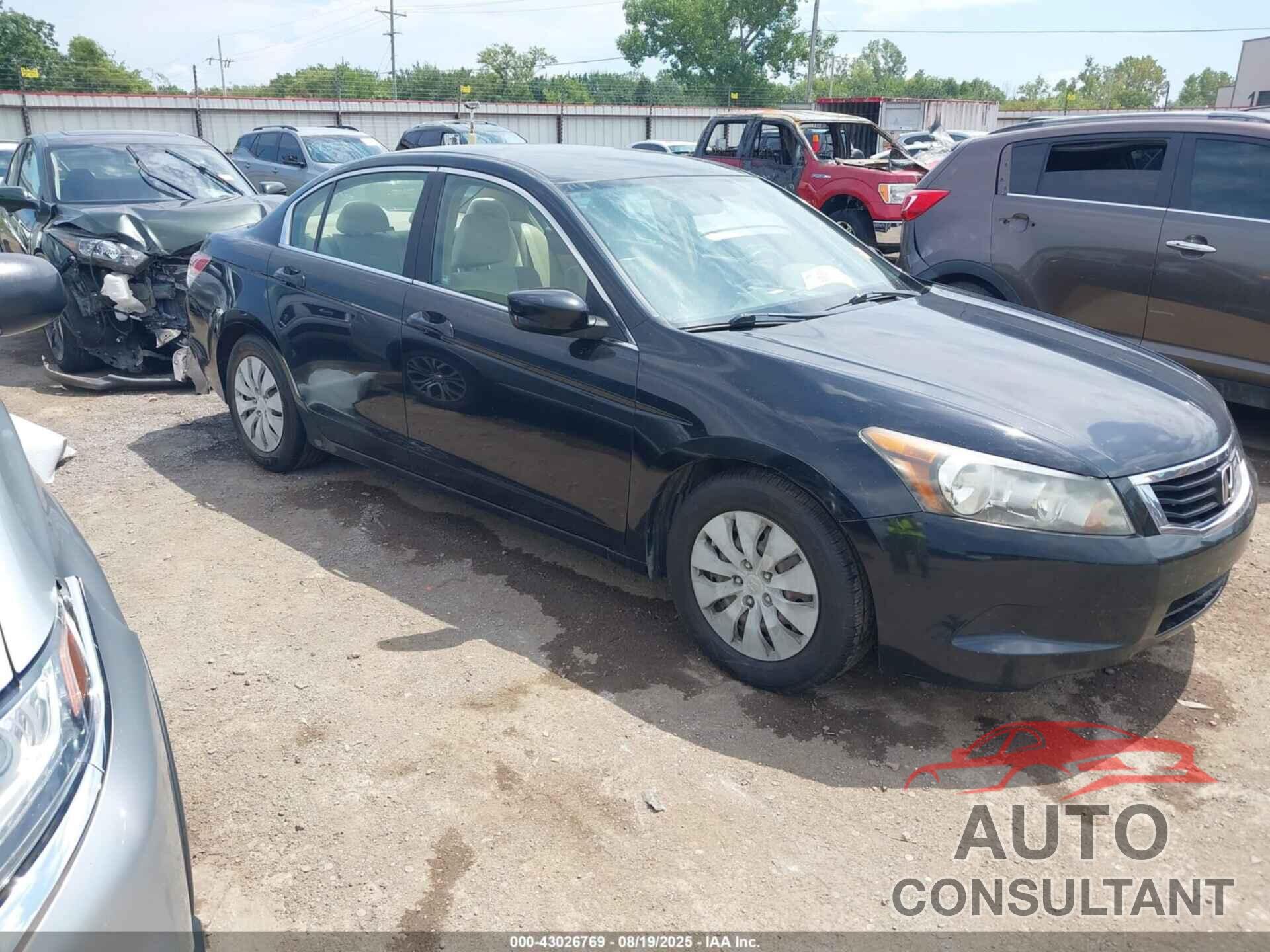 HONDA ACCORD 2009 - JHMCP26319C005014