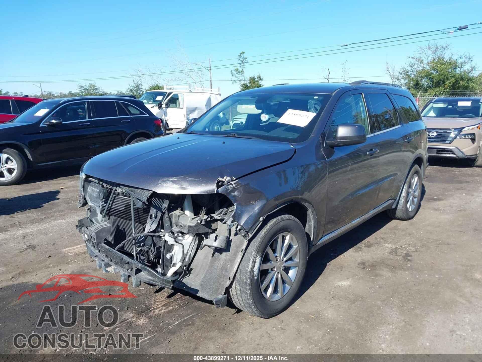 DODGE DURANGO 2017 - 1C4RDHAG7HC883594