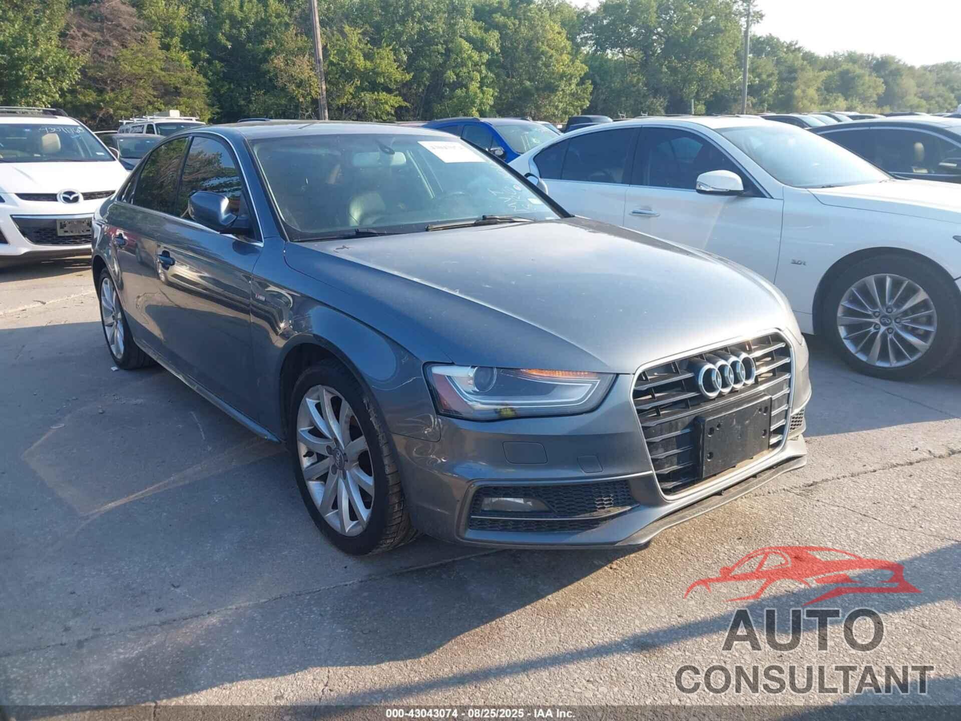 AUDI A4 2014 - WAUAFAFL5EN001873