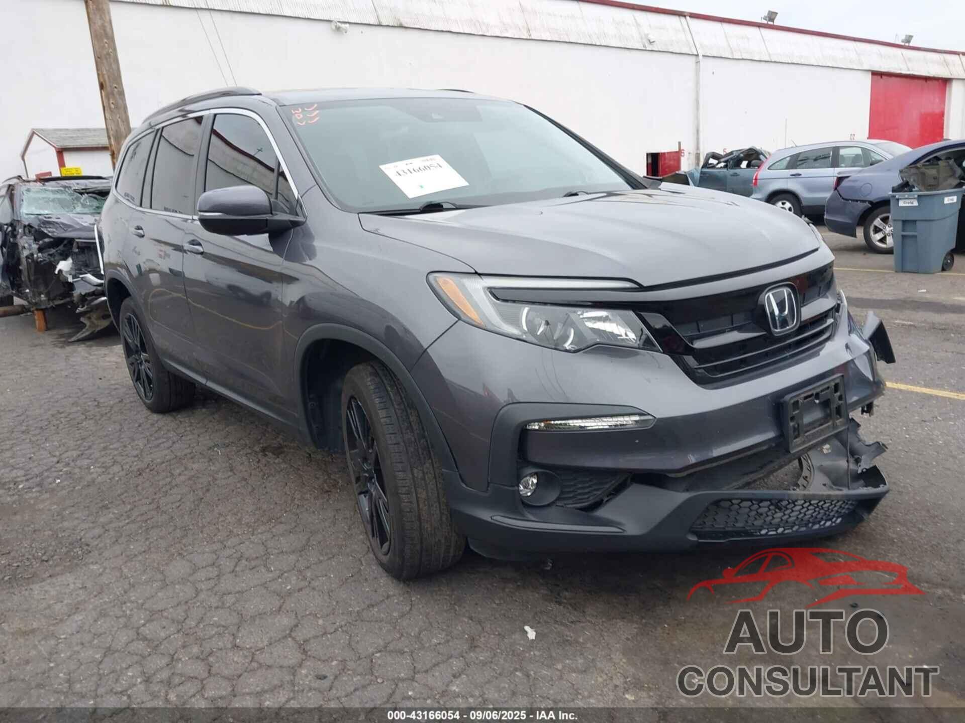 HONDA PILOT 2022 - 5FNYF6H25NB080706