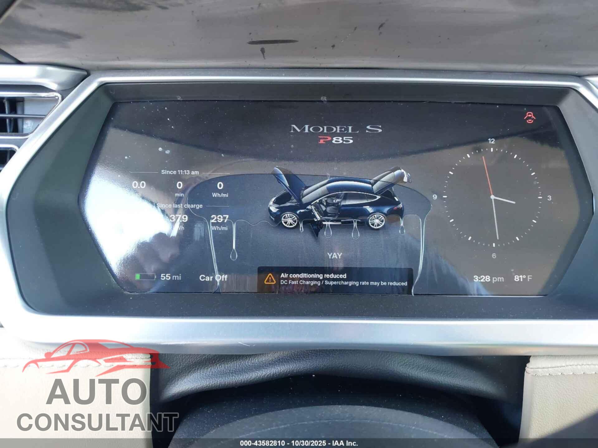 TESLA MODEL S 2013 - 5YJSA1DP9DFP06278