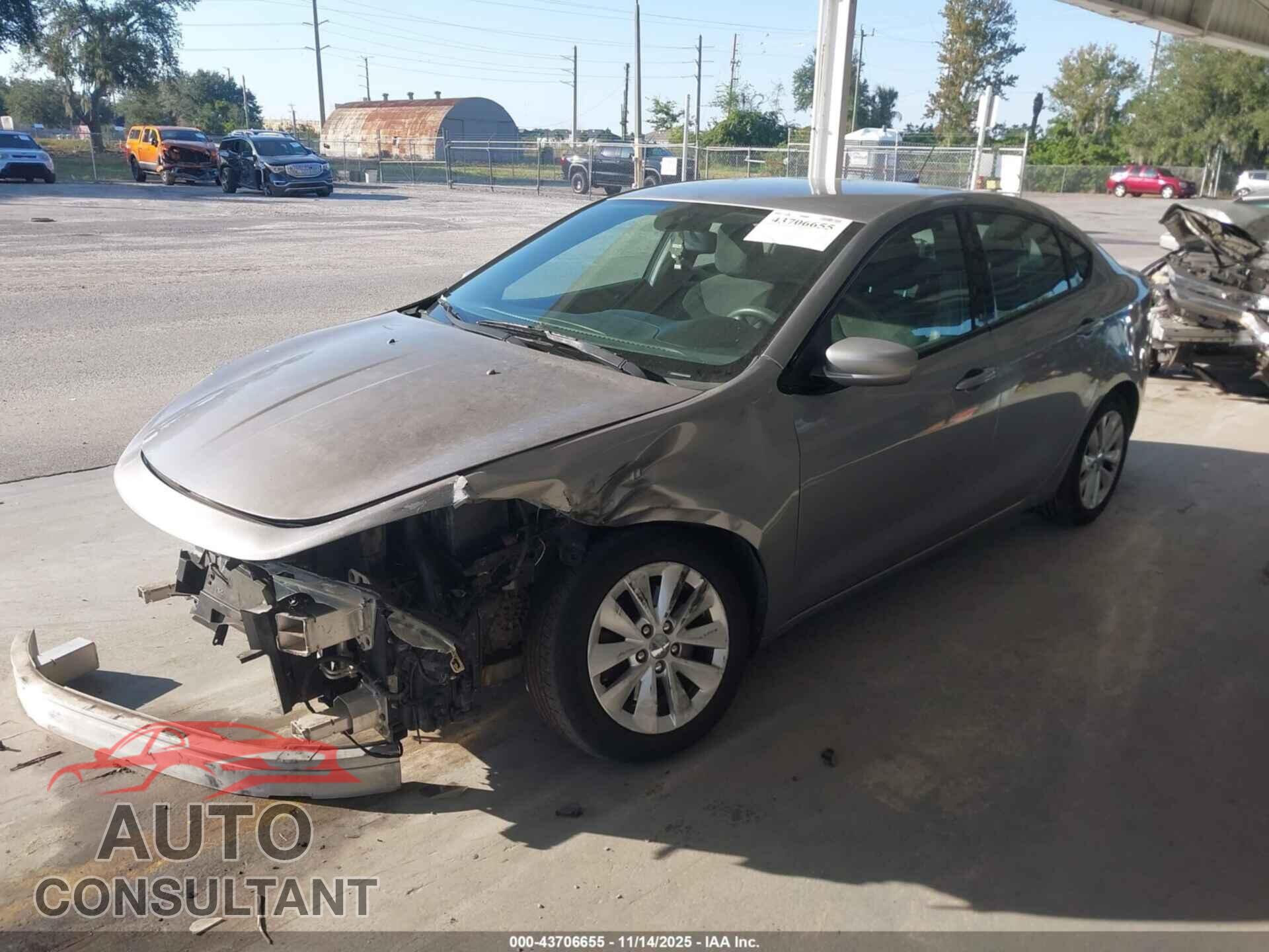 DODGE DART 2014 - 1C3CDFBBXED866974