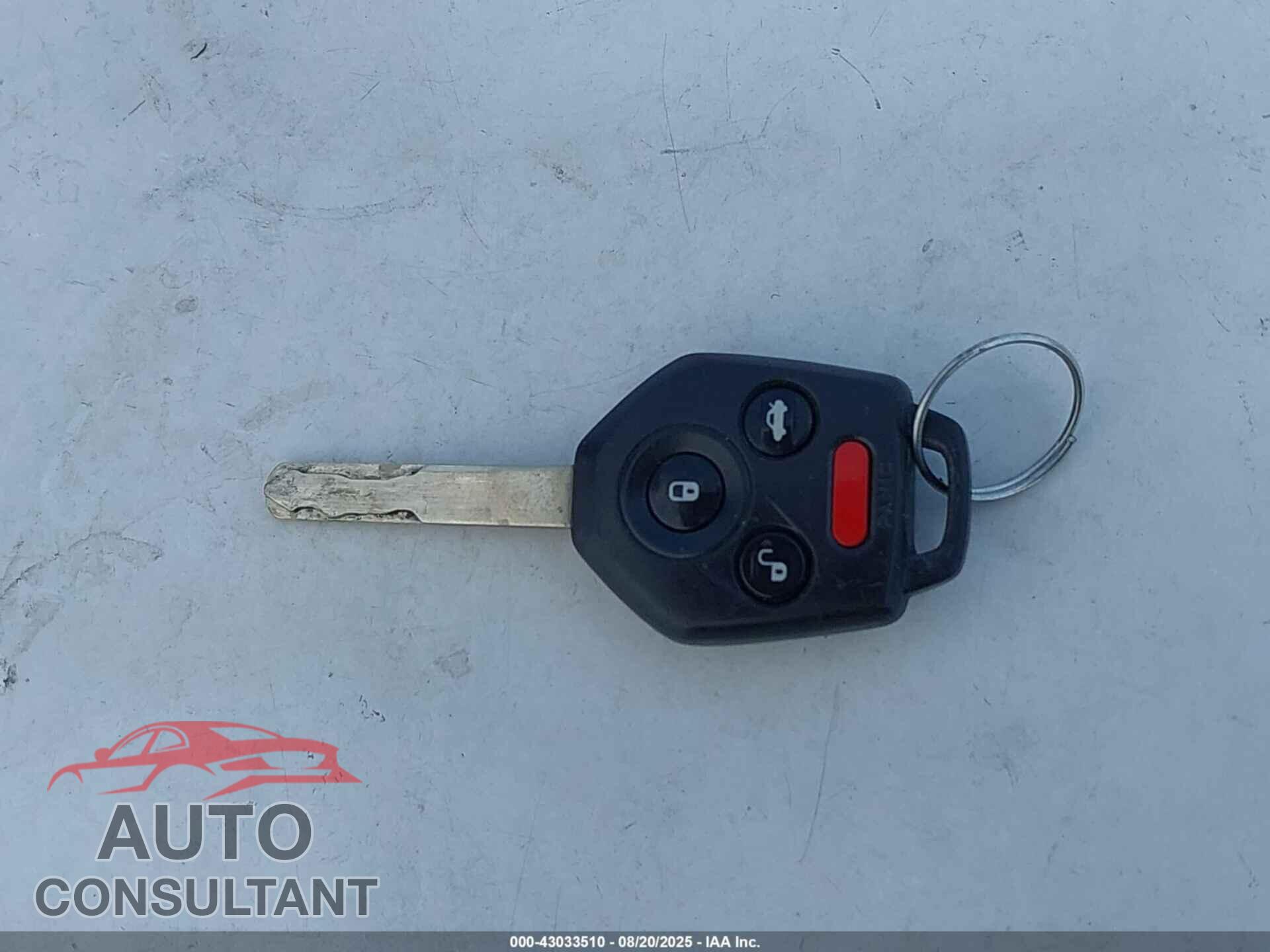 SUBARU OUTBACK 2013 - 4S4BRBBC8D3320622