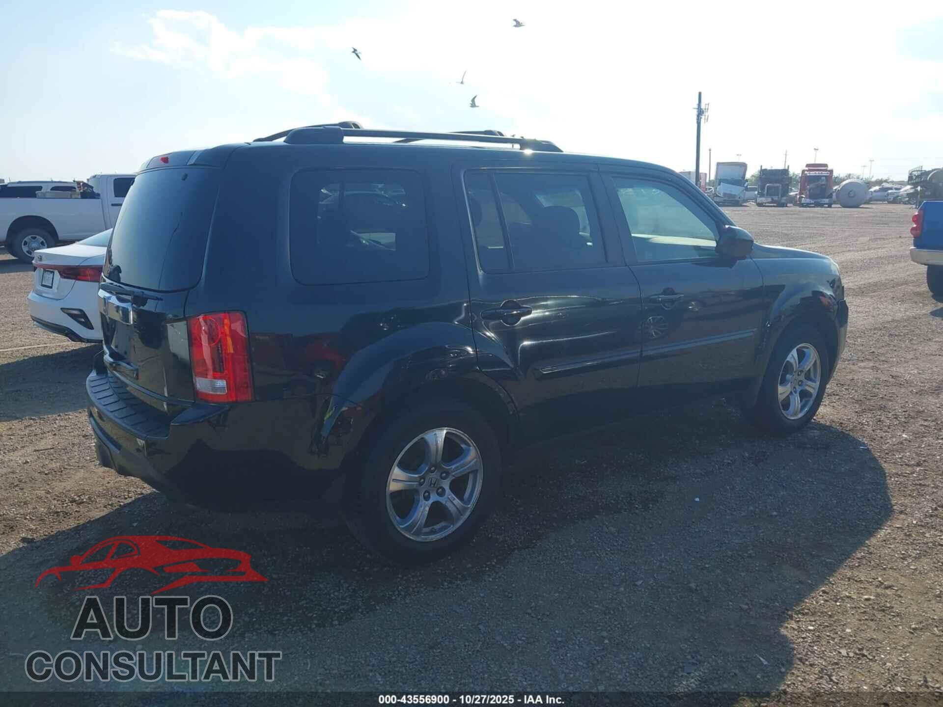 HONDA PILOT 2012 - 5FNYF3H41CB035663