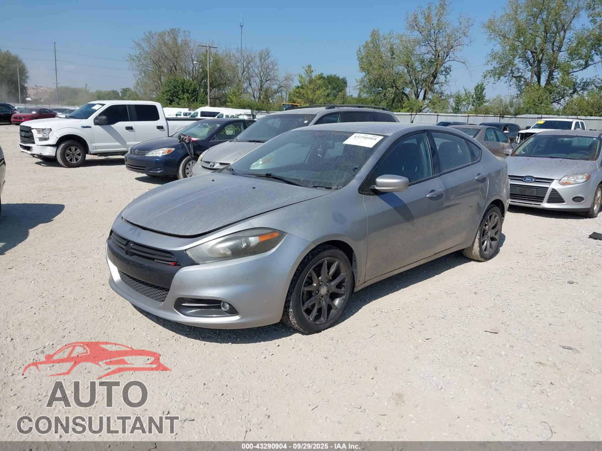 DODGE DART 2014 - 1C3CDFBB6ED909688