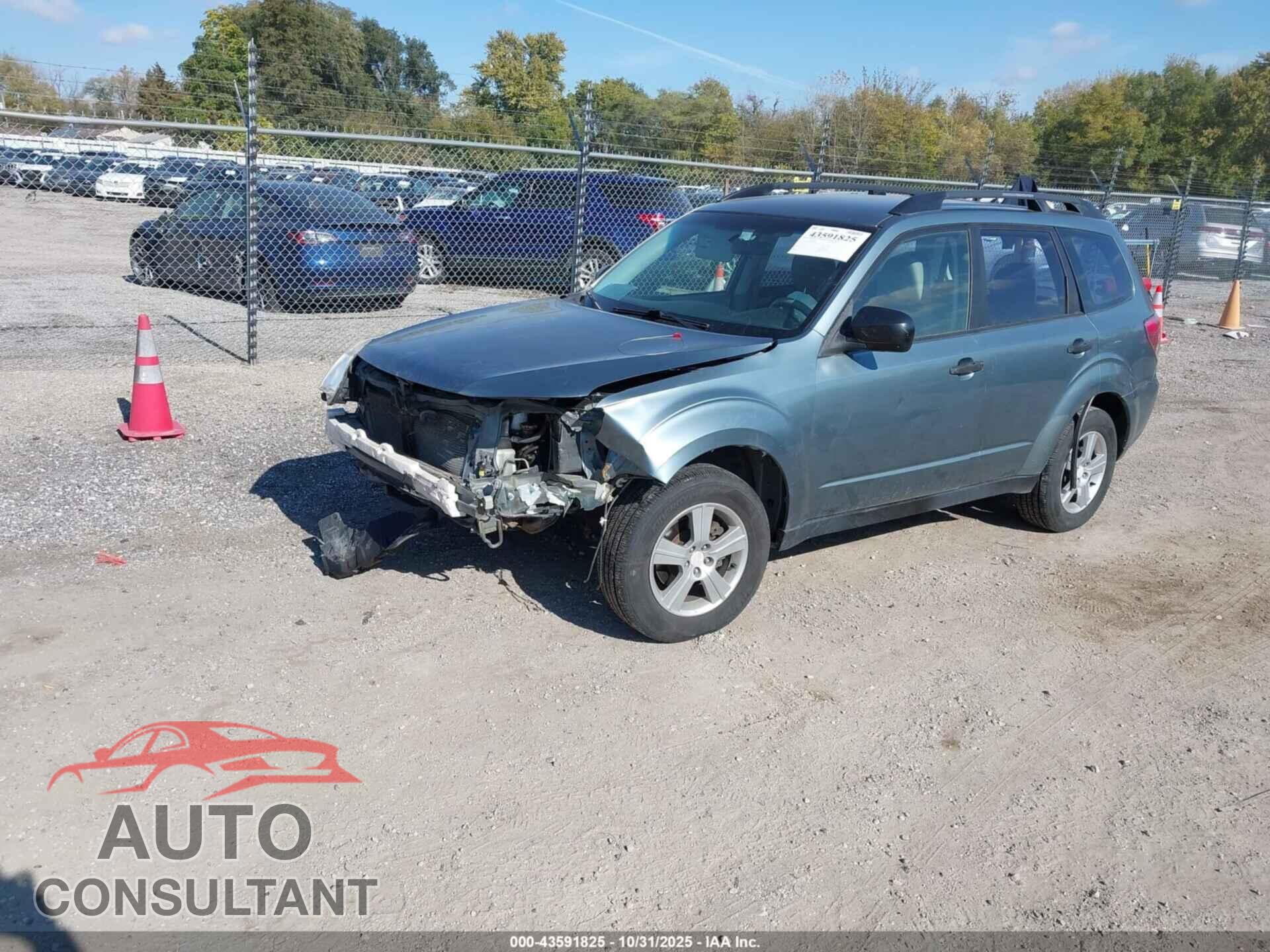 SUBARU FORESTER 2011 - JF2SHBBC8BH746450