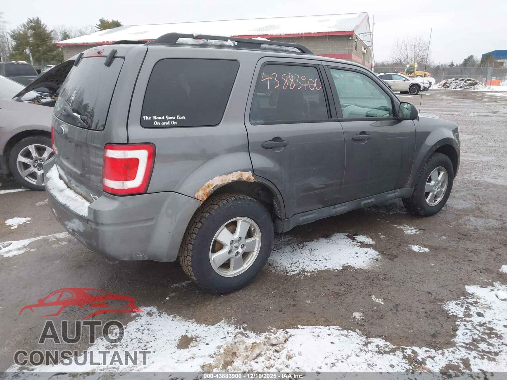 FORD ESCAPE 2012 - 1FMCU9D7XCKA12092