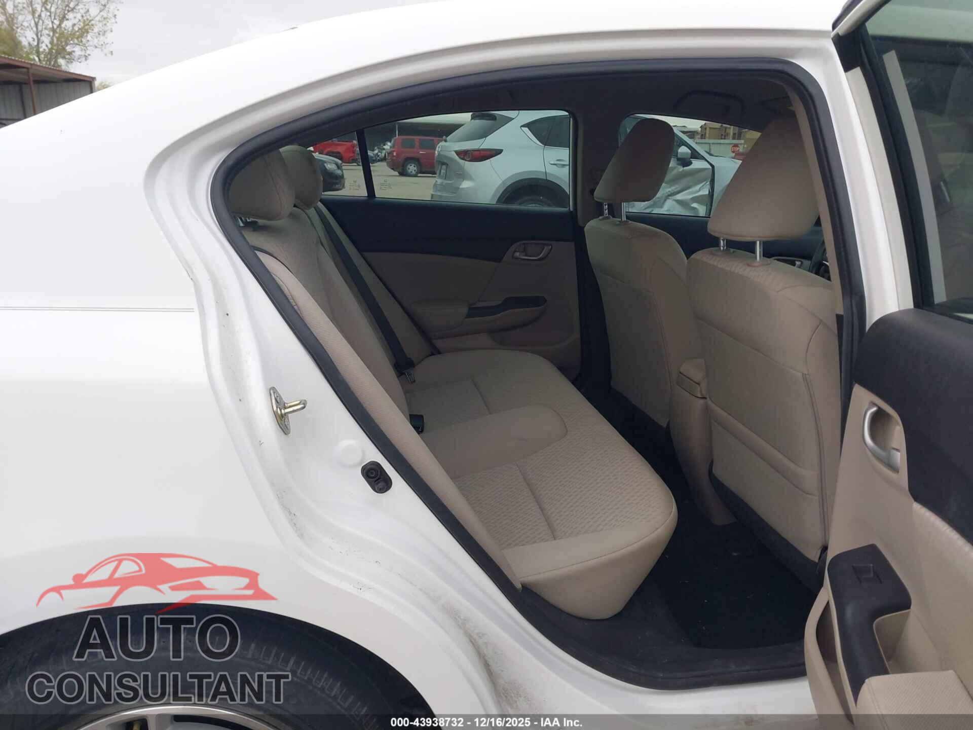 HONDA CIVIC 2014 - 2HGFB2F65EH514393