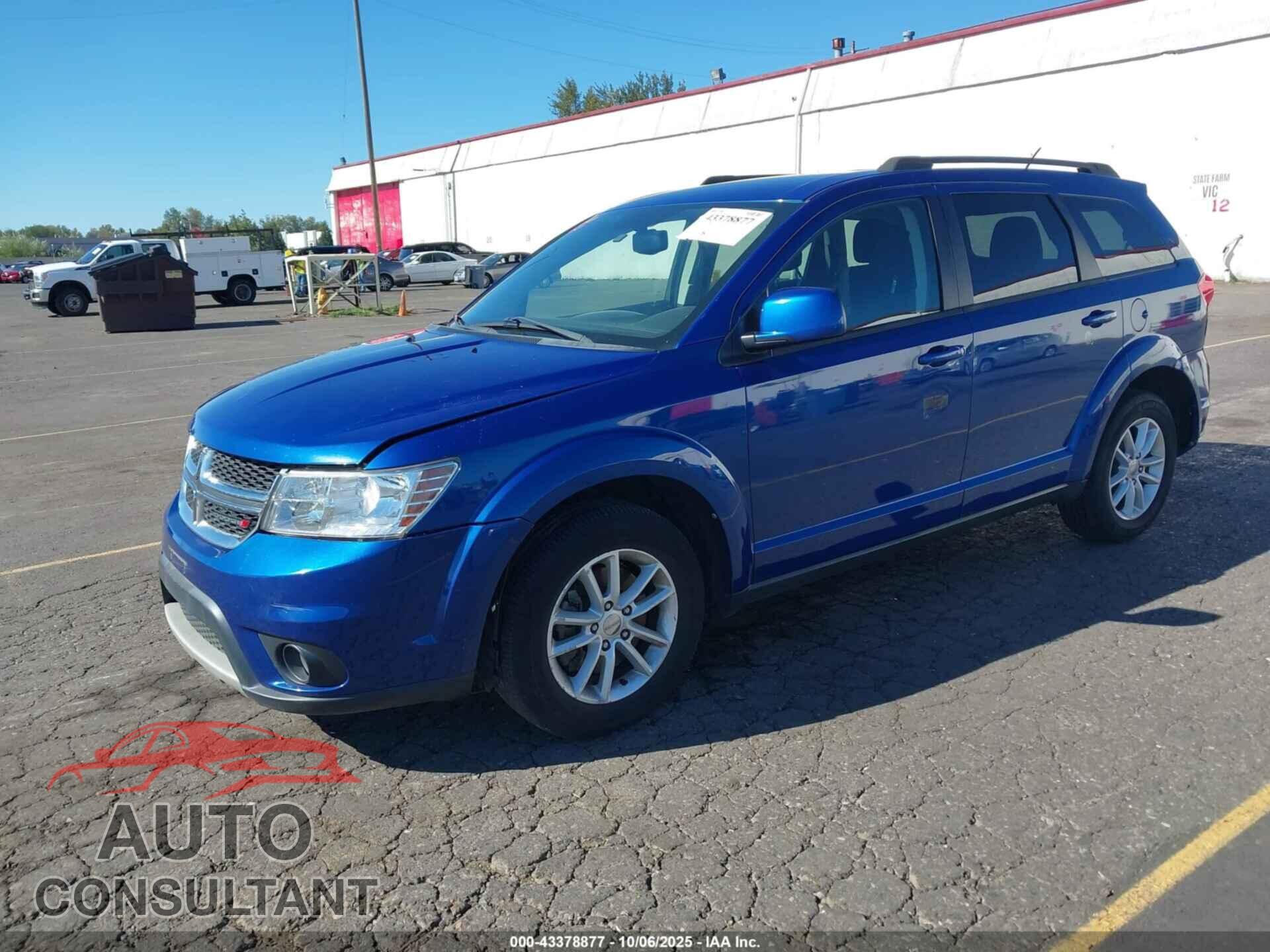 DODGE JOURNEY 2015 - 3C4PDCBB0FT715522