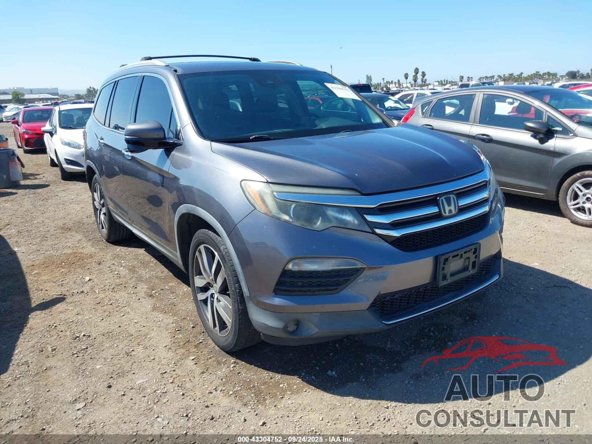 HONDA PILOT 2016 - 5FNYF5H98GB016623