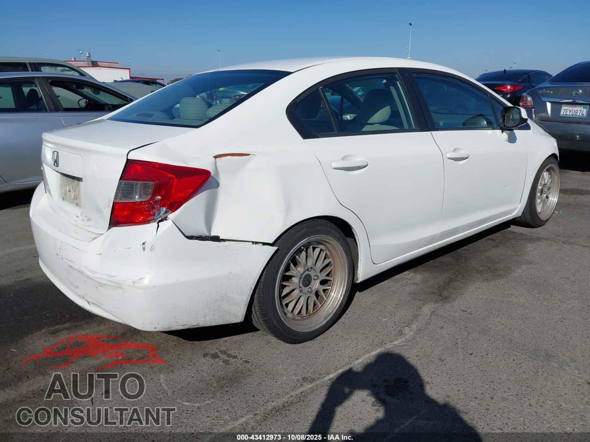 HONDA CIVIC 2012 - 2HGFB2F85CH594700