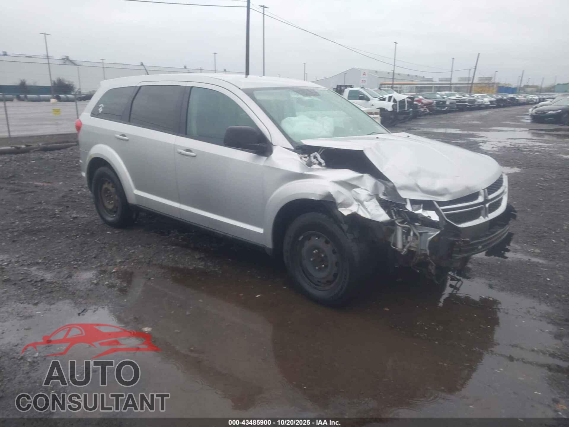 DODGE JOURNEY 2012 - 3C4PDCAB4CT154190