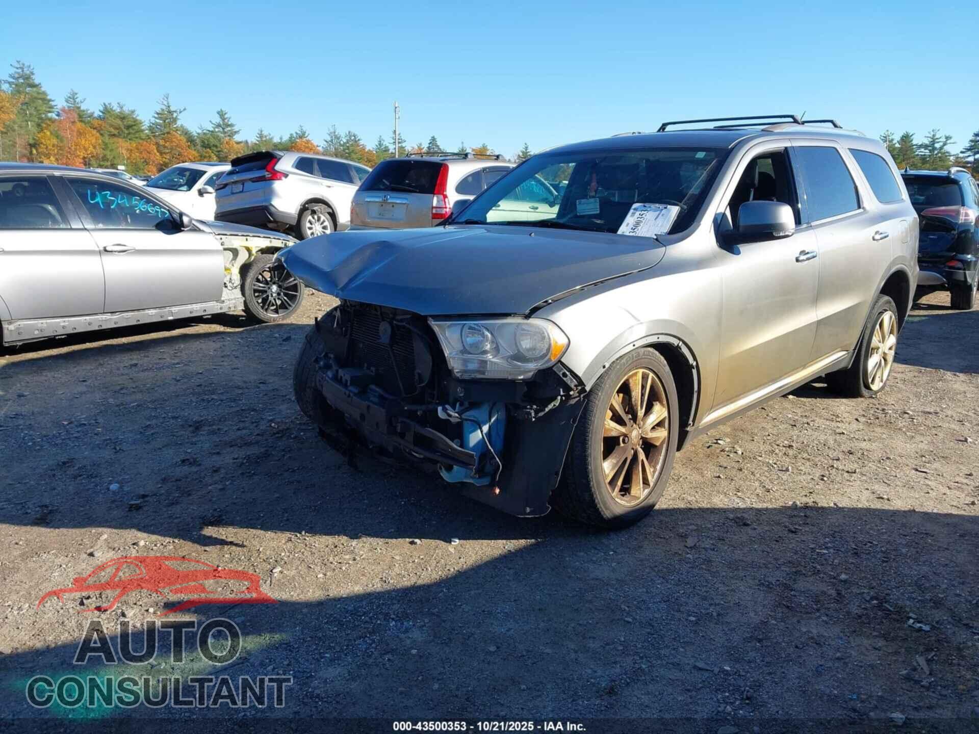 DODGE DURANGO 2013 - 1C4RDJDG5DC597398