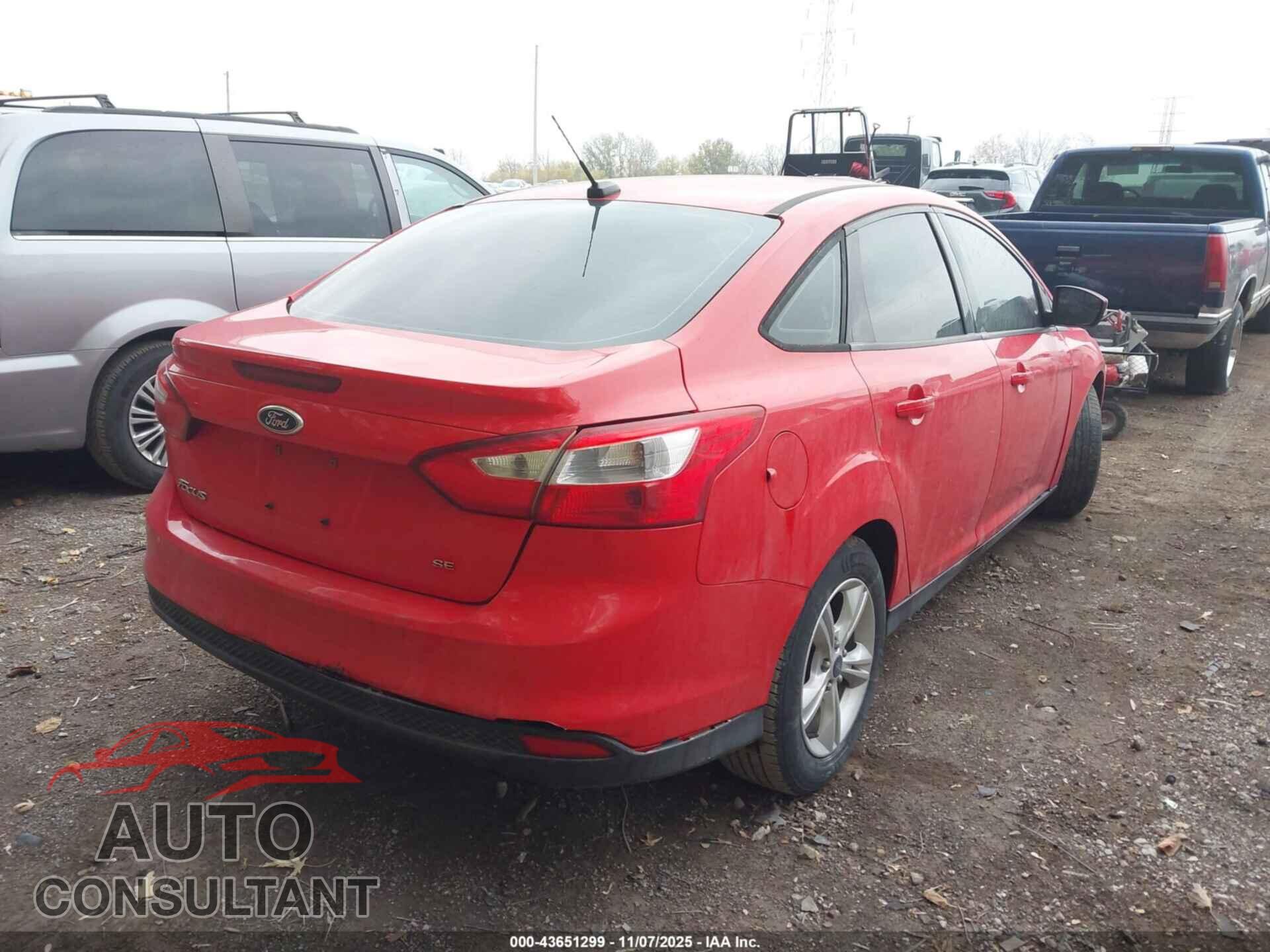 FORD FOCUS 2014 - 1FADP3F27EL318460