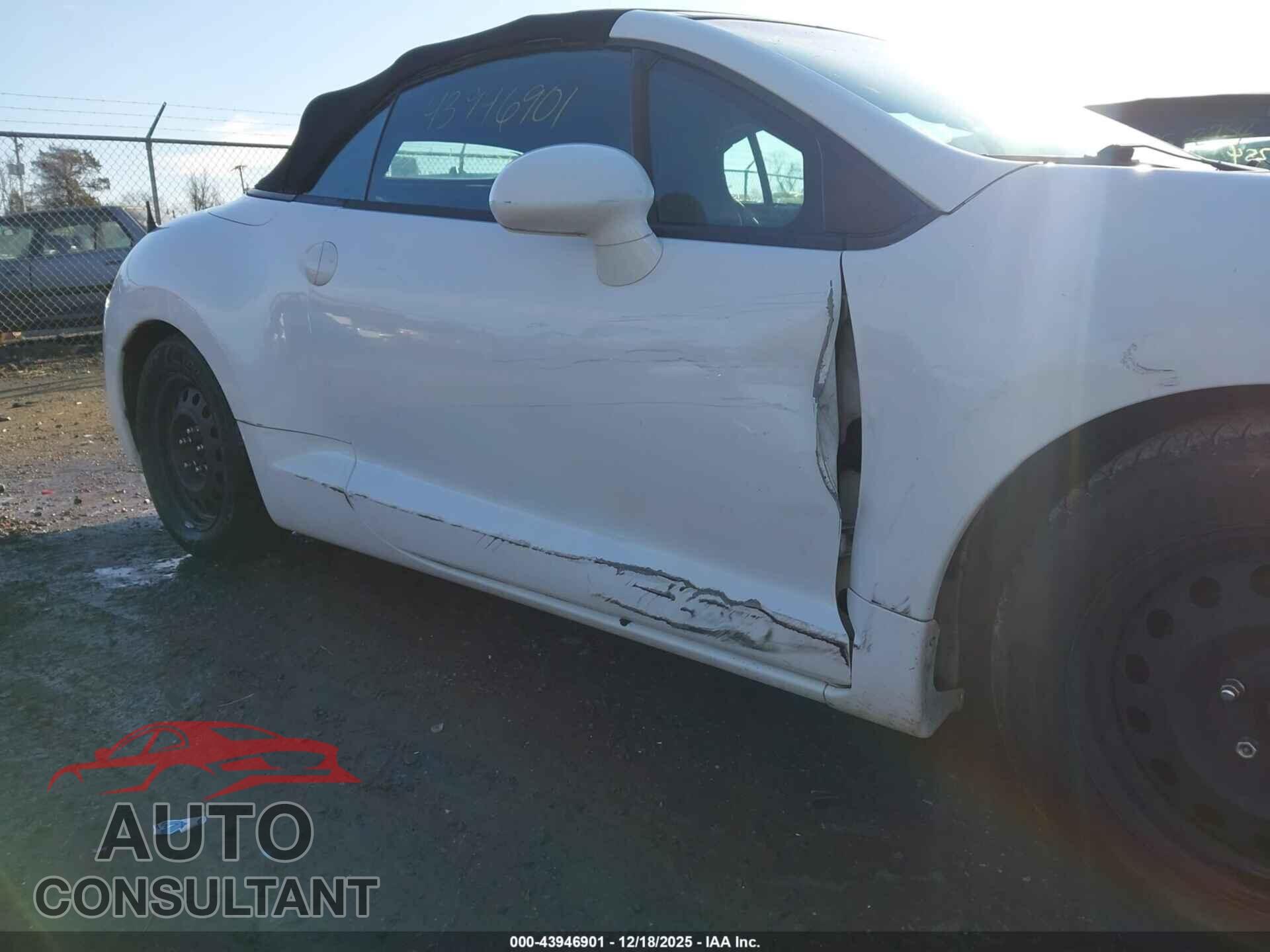 MITSUBISHI ECLIPSE SPYDER 2009 - 4A3AL25F69E042013