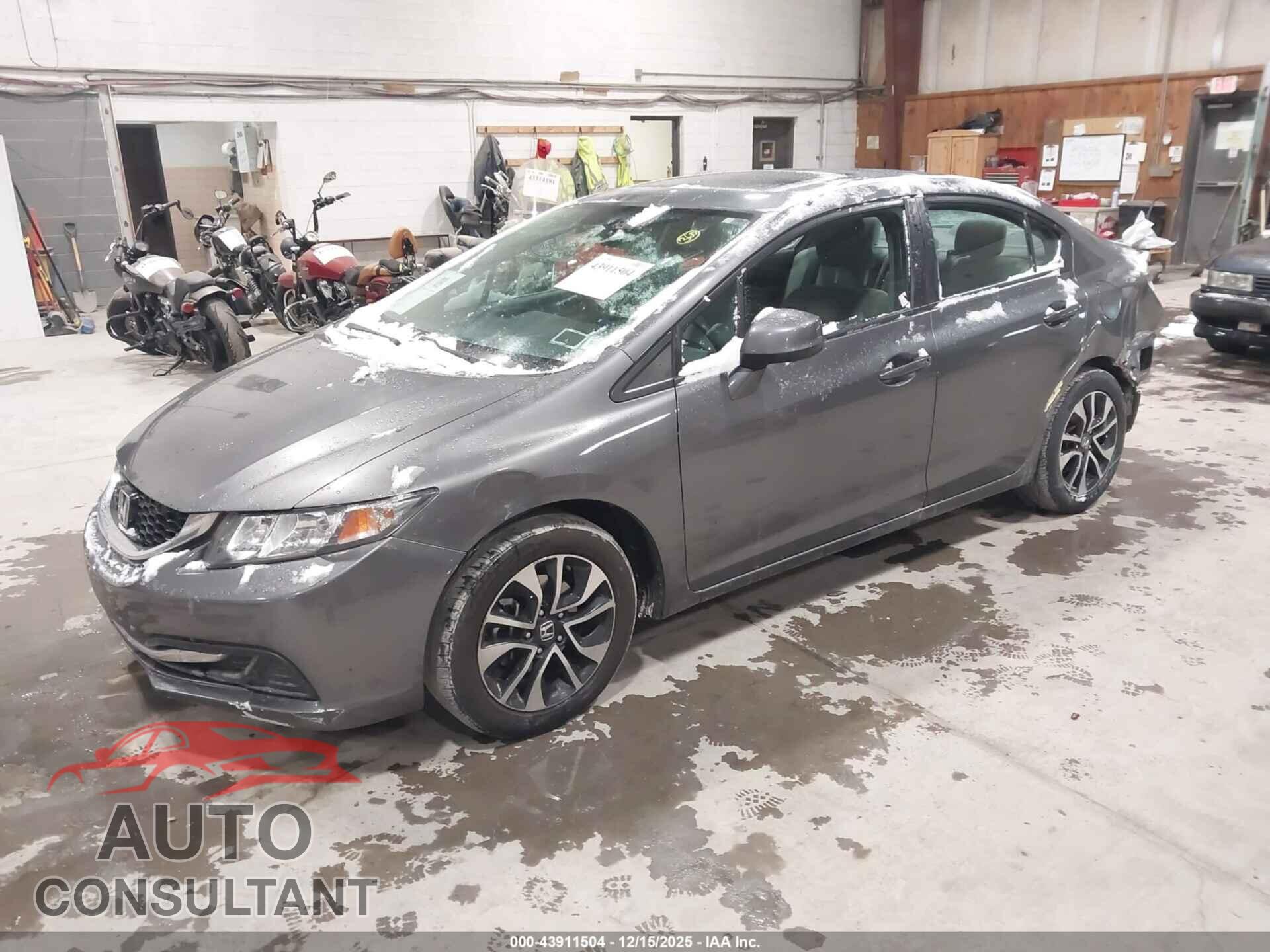 HONDA CIVIC 2013 - 19XFB2F83DE275419