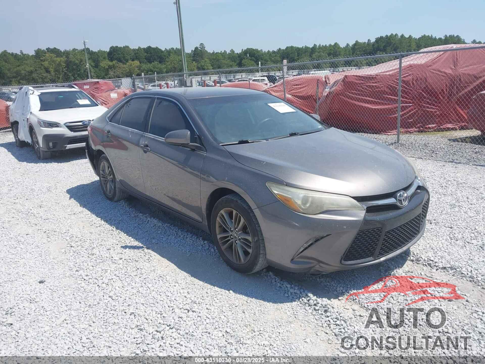 TOYOTA CAMRY 2017 - 4T1BF1FK5HU709349