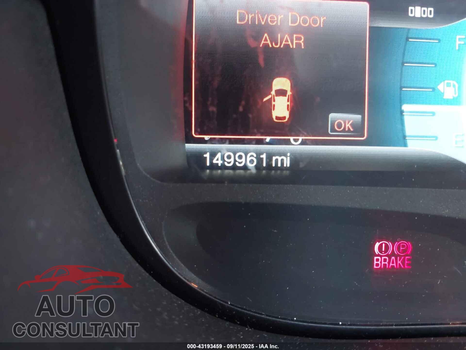 FORD EDGE 2011 - 2FMDK4AK5BBA07641
