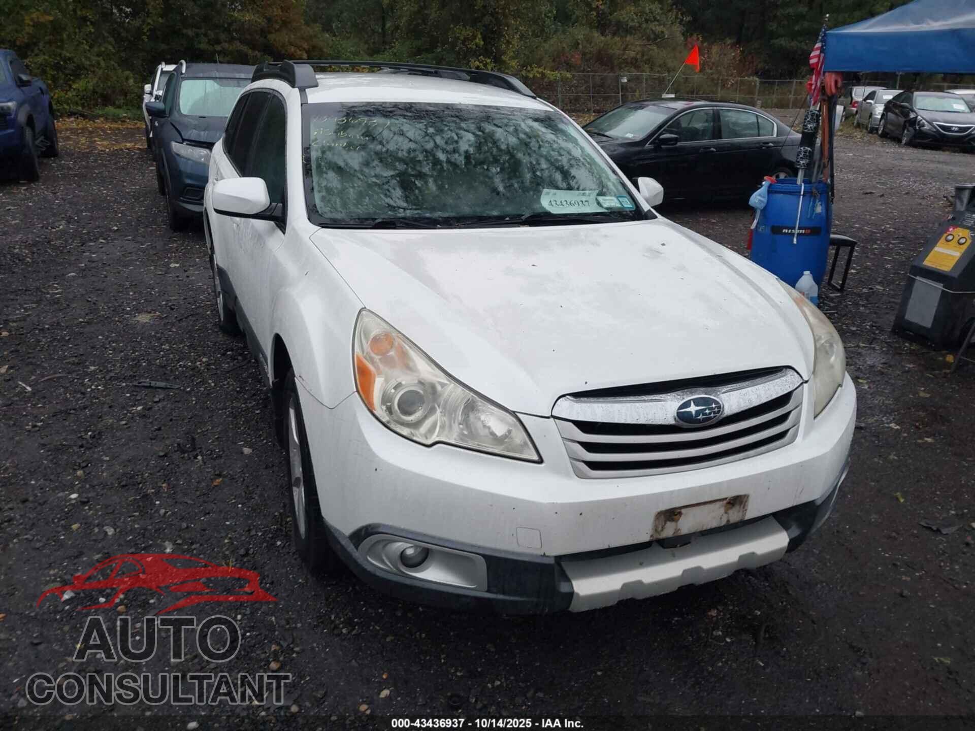 SUBARU OUTBACK 2011 - 4S4BRBJC2B3347698