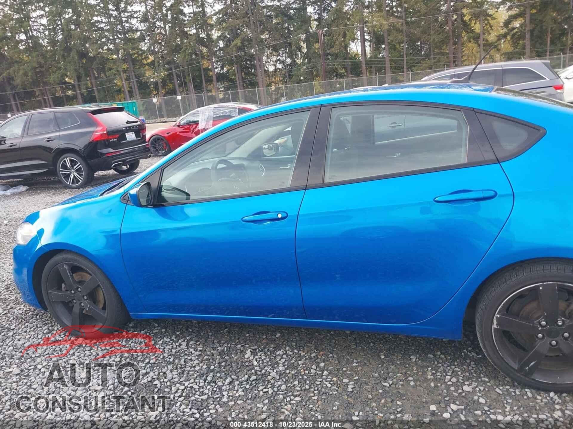 DODGE DART 2016 - 1C3CDFAA9GD541079
