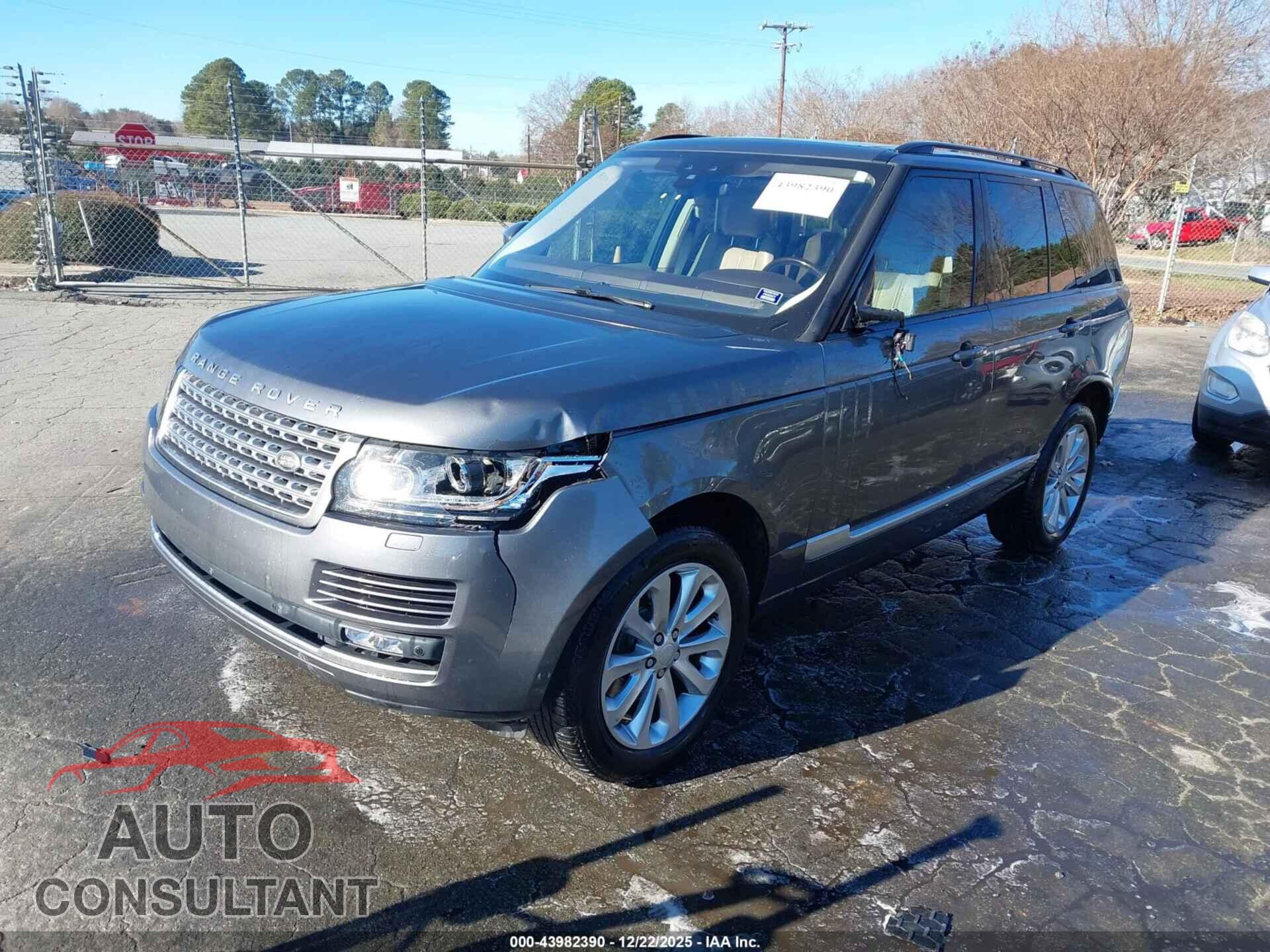 LAND ROVER RANGE ROVER 2017 - SALGS2FK7HA363715