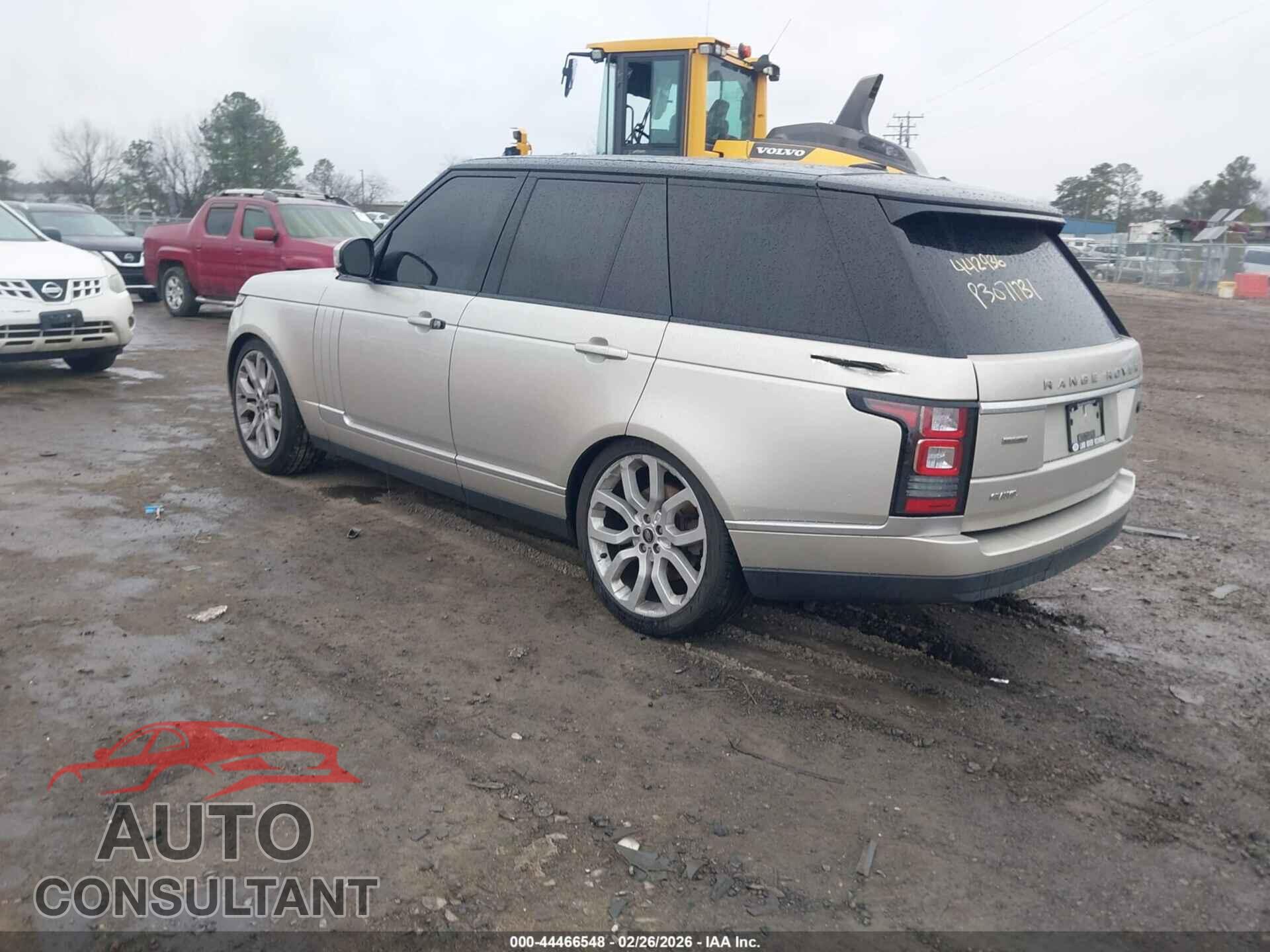 LAND ROVER RANGE ROVER 2013 - SALGS2EF7DA108299