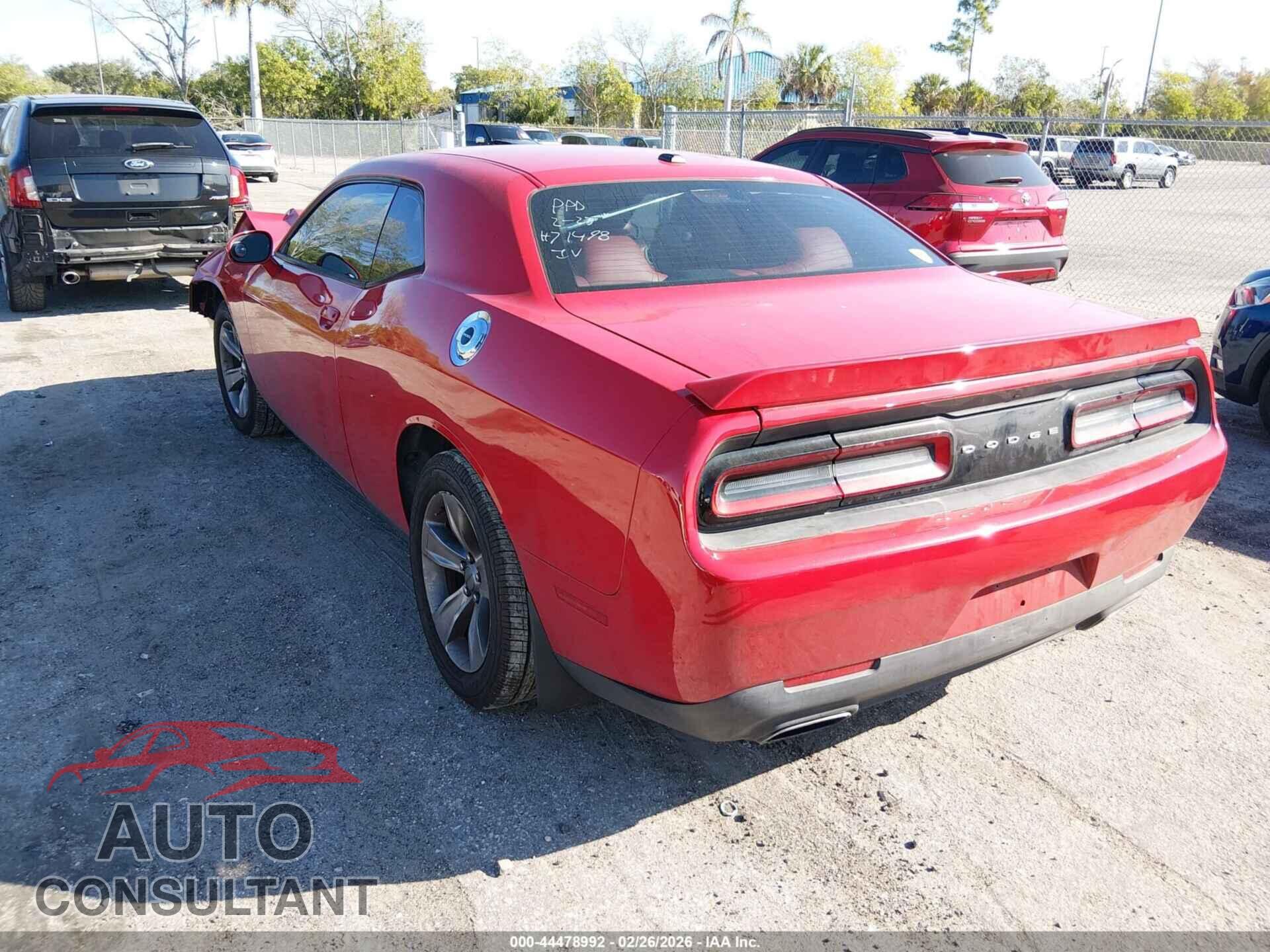 DODGE CHALLENGER 2015 - 2C3CDZAG4FH711498
