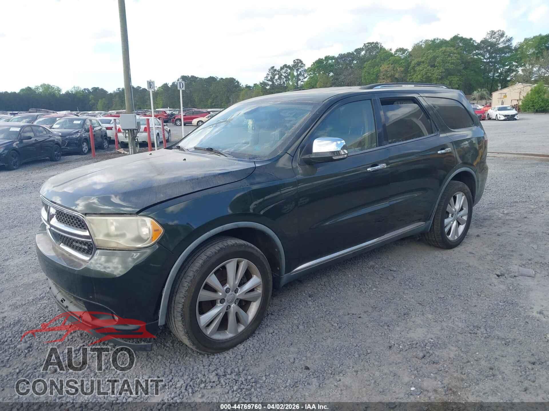 DODGE DURANGO 2011 - 1D4SD4GT2BC593174