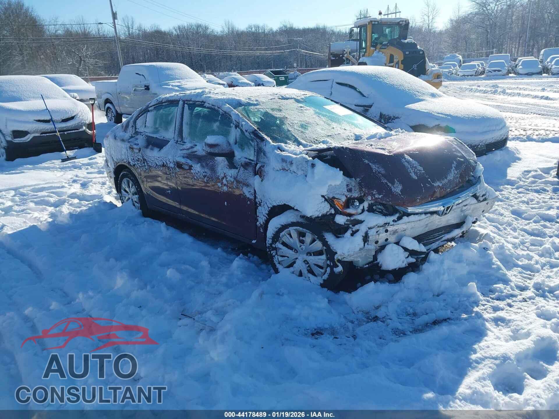 HONDA CIVIC 2012 - 19XFB2F52CE323710