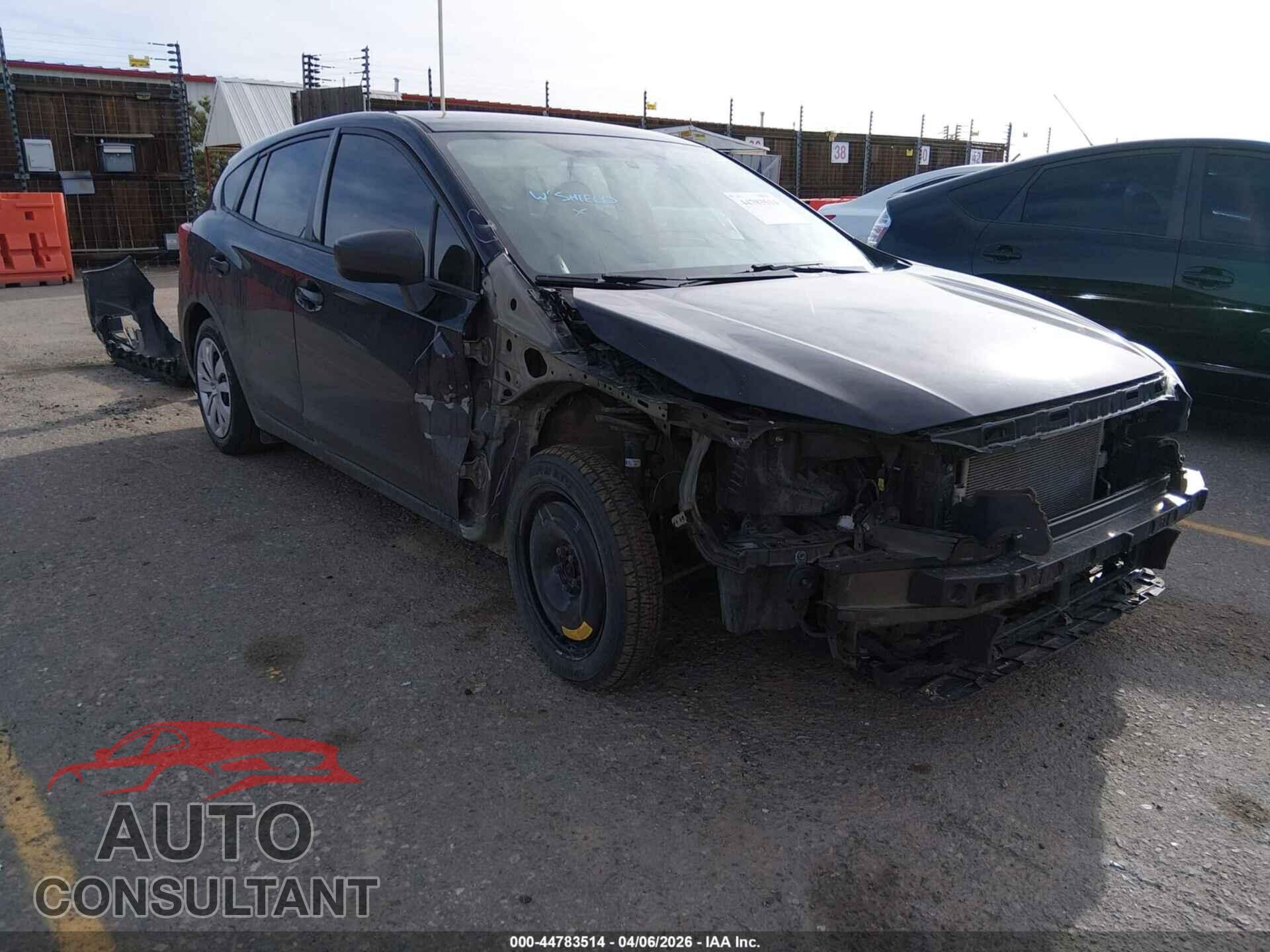 SUBARU IMPREZA 2017 - 4S3GTAA63H1754370