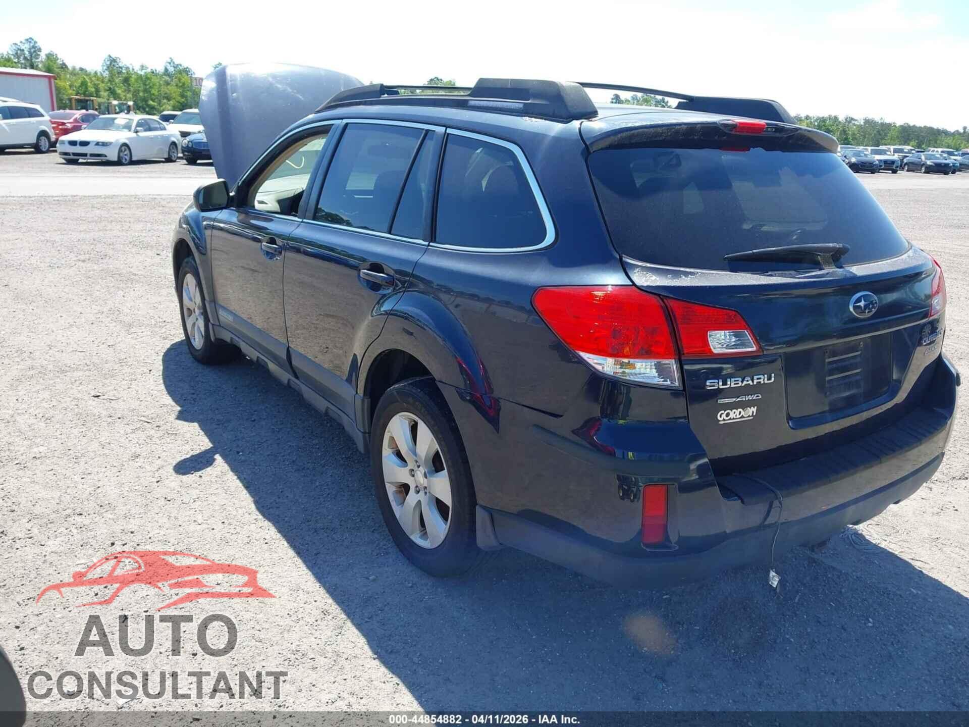 SUBARU OUTBACK 2012 - 4S4BRBCC9C1231960