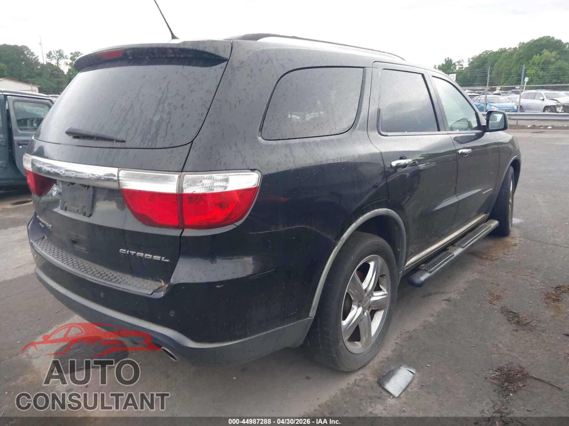 DODGE DURANGO 2012 - 1C4SDJET5CC205127