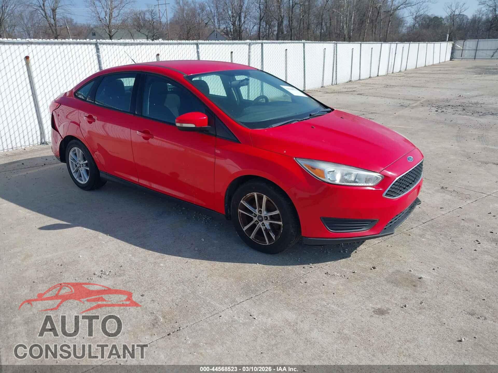 FORD FOCUS 2017 - 1FADP3F26HL259714