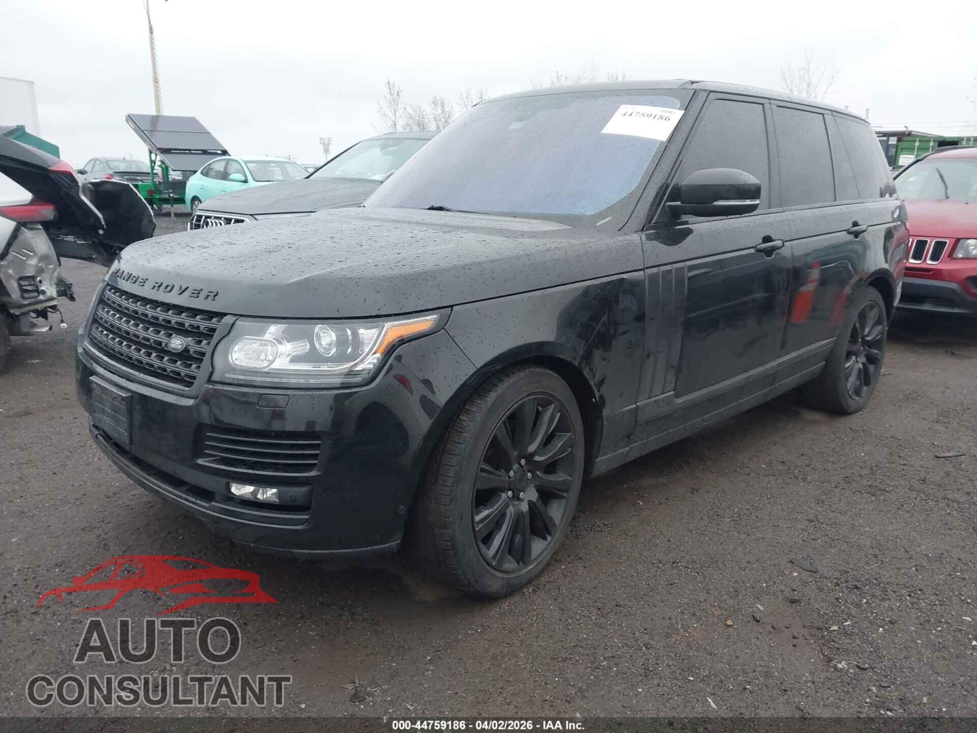 LAND ROVER RANGE ROVER 2016 - SALGS2EF9GA276630