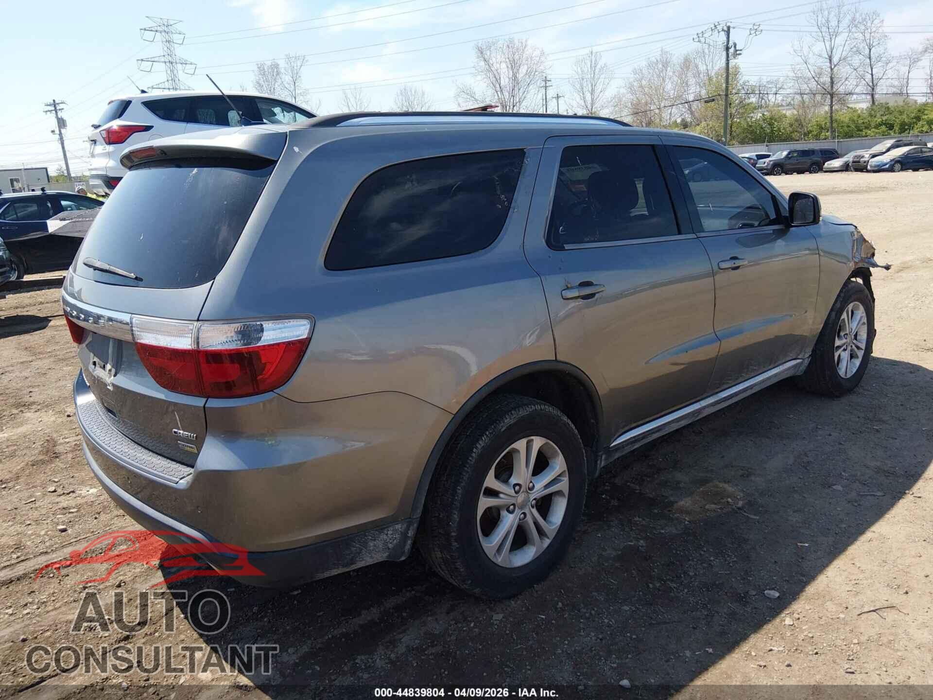 DODGE DURANGO 2012 - 1C4RDJDG1CC317720