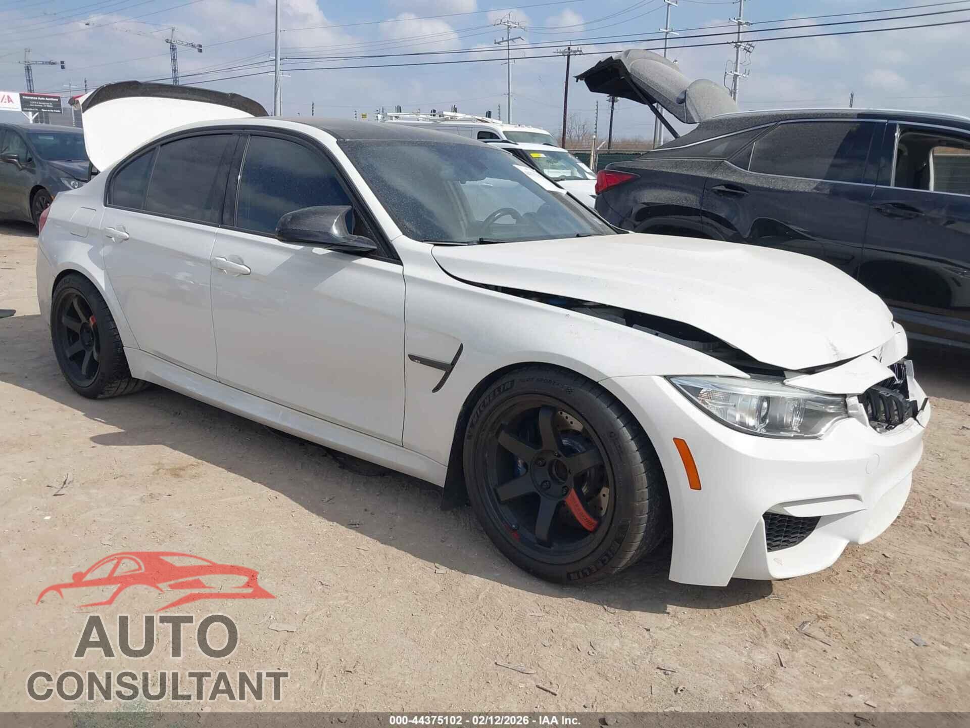 BMW M3 2017 - WBS8M9C57H5G83750