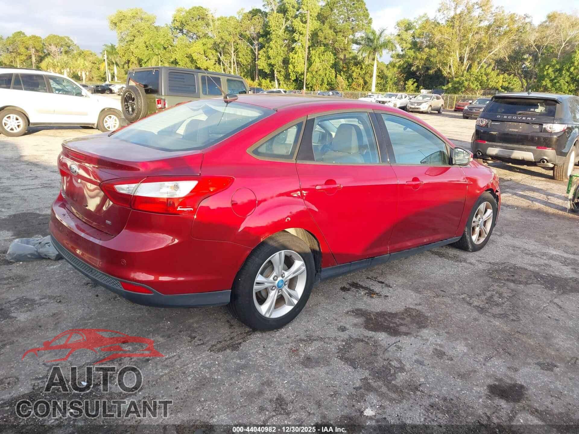 FORD FOCUS 2013 - 1FADP3F26DL113968
