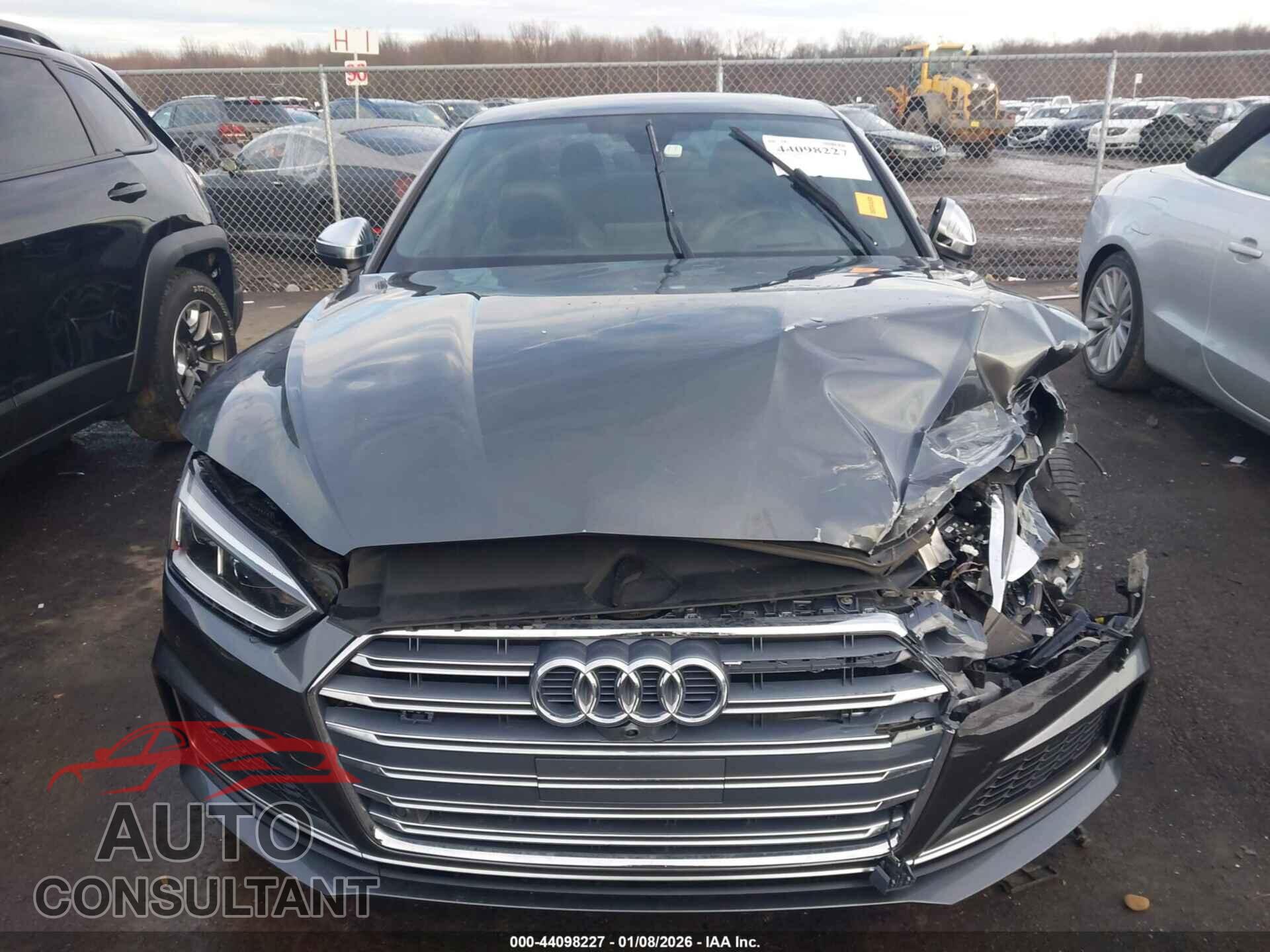AUDI S5 2018 - WAUR4AF58JA018789