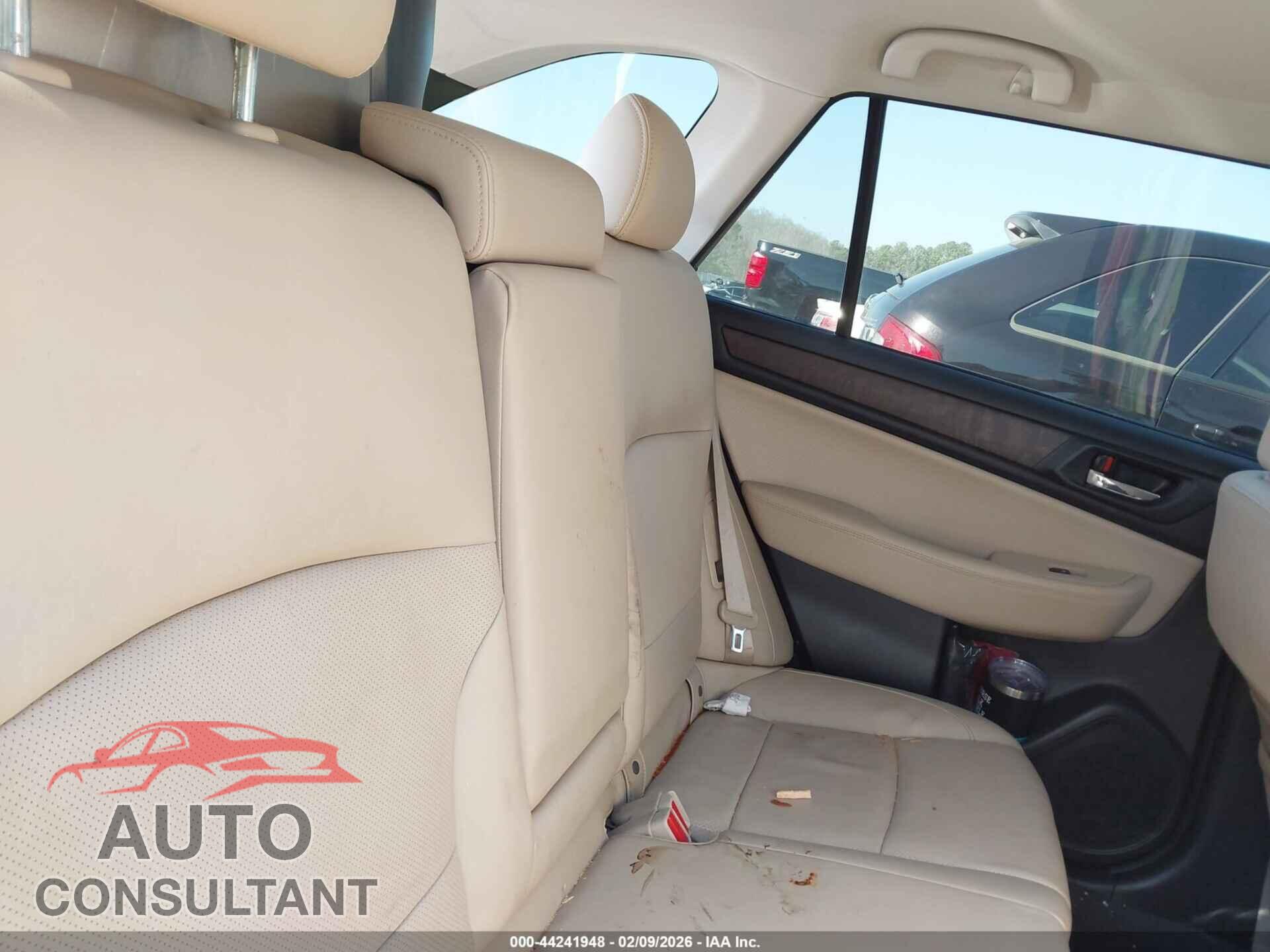 SUBARU OUTBACK 2017 - 4S4BSANC6H3387512