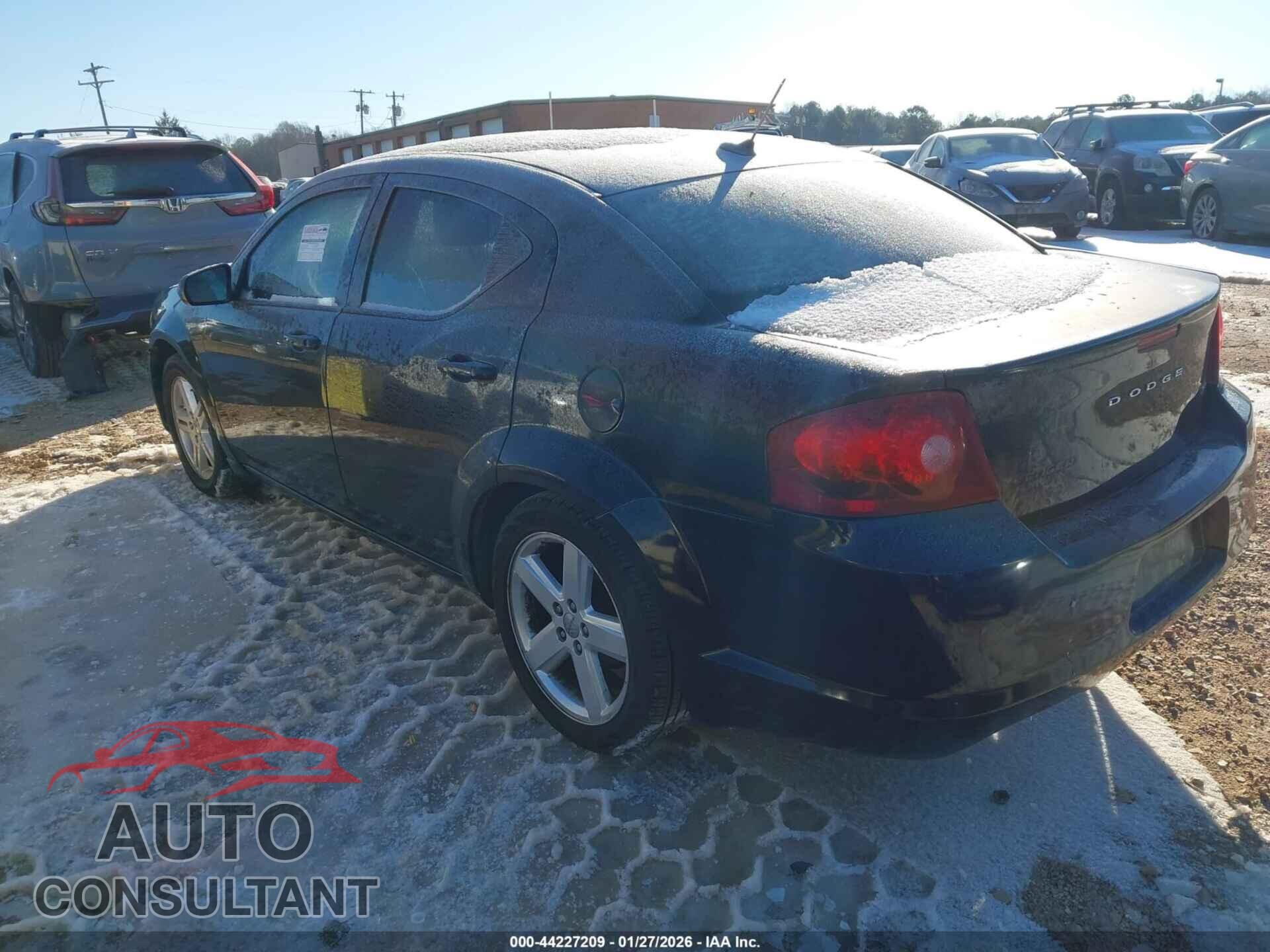 DODGE AVENGER 2013 - 1C3CDZCB1DN681057